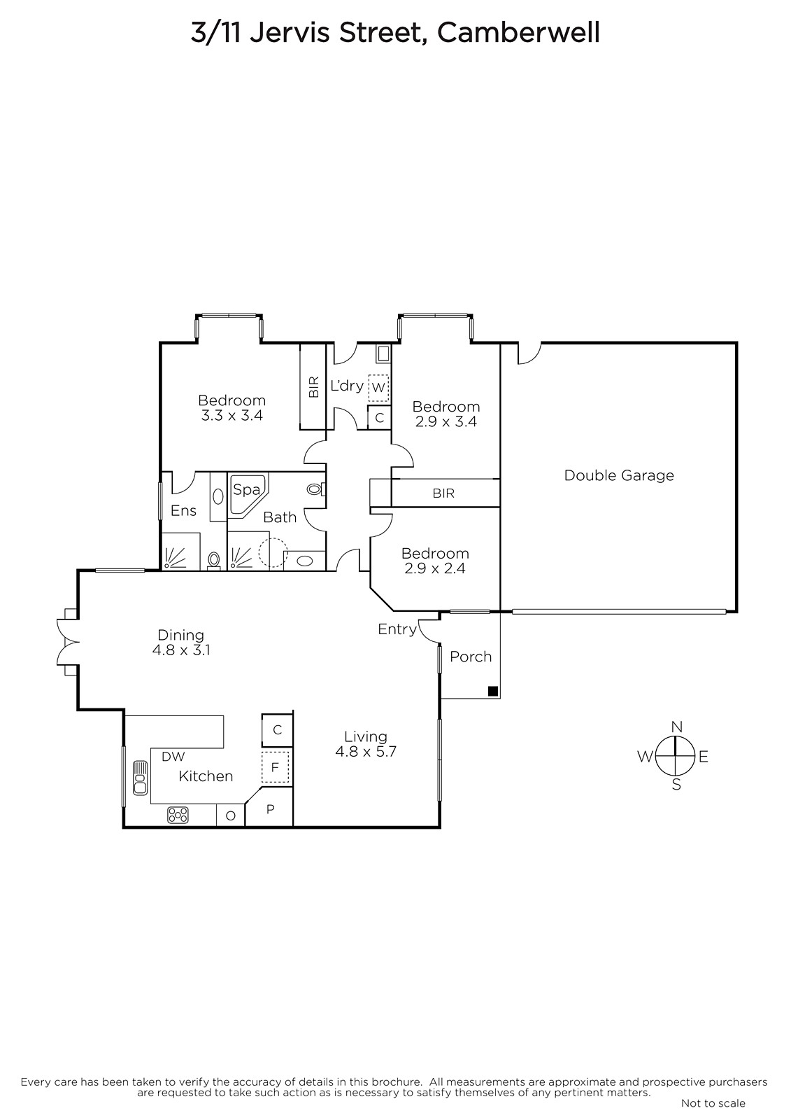 3/11 Jervis Street, Camberwell VIC 3124 - Floorplan