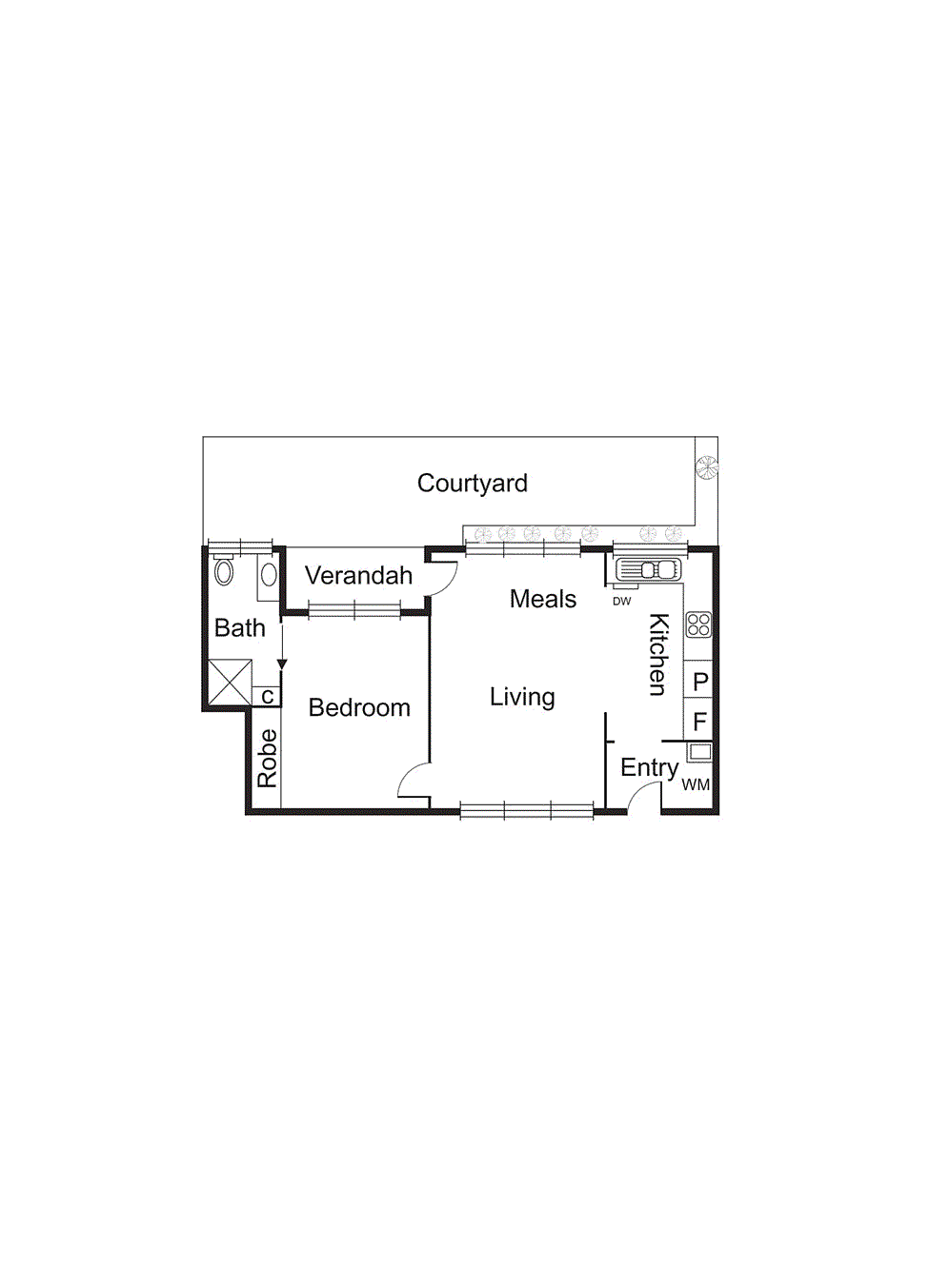 3/11 McDonald Street, Mordialloc VIC 3195 - Floorplan