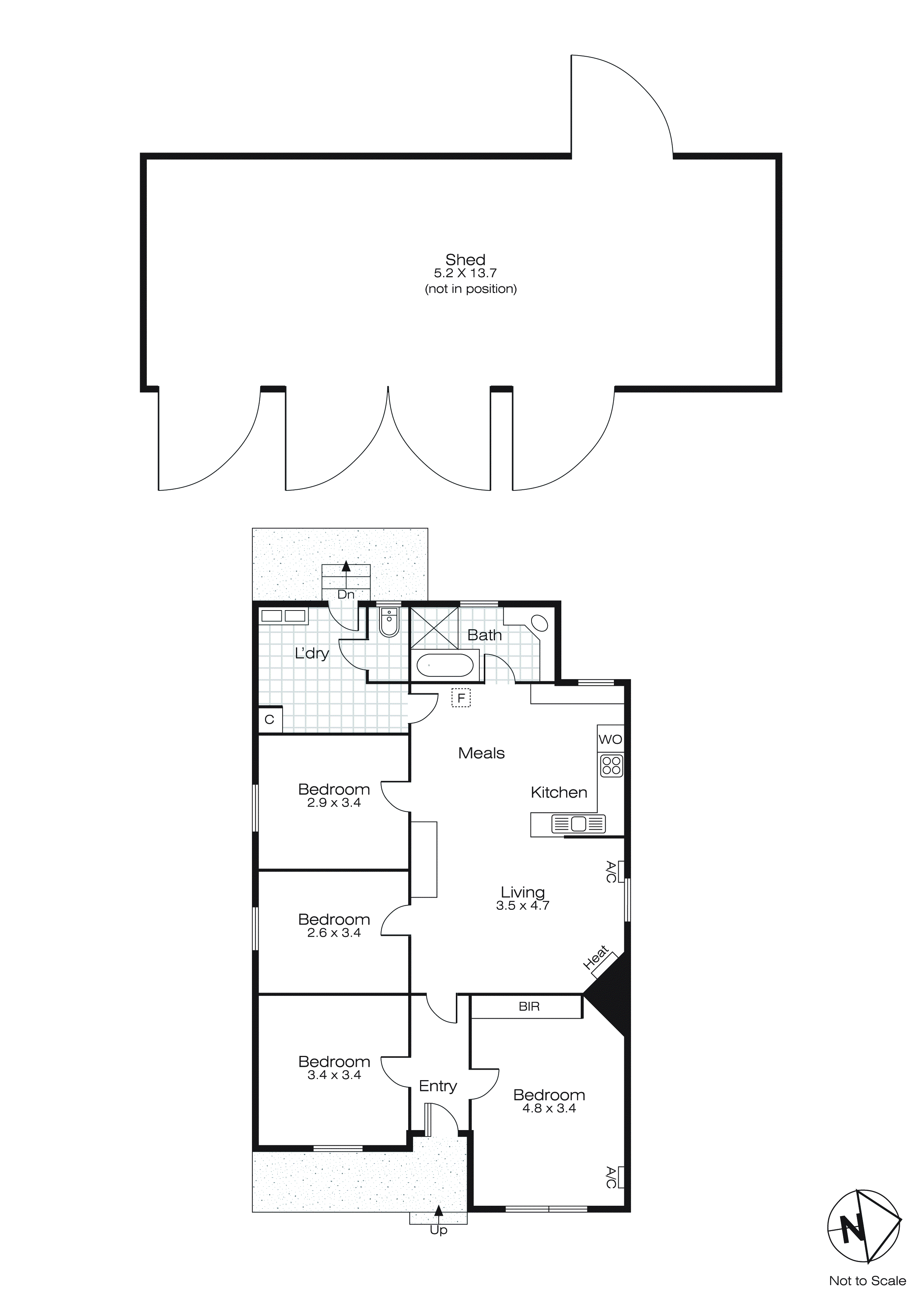 311 Peel Street, Black Hill VIC 3350 - Floorplan