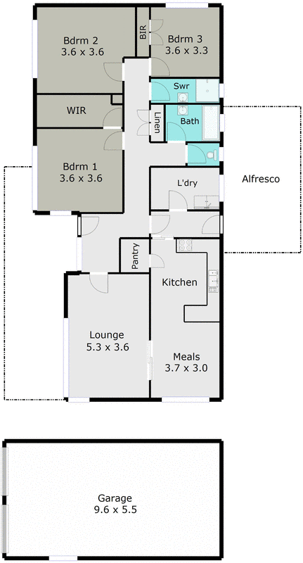 311 Richards Street, Ballarat East VIC 3350 - Floorplan