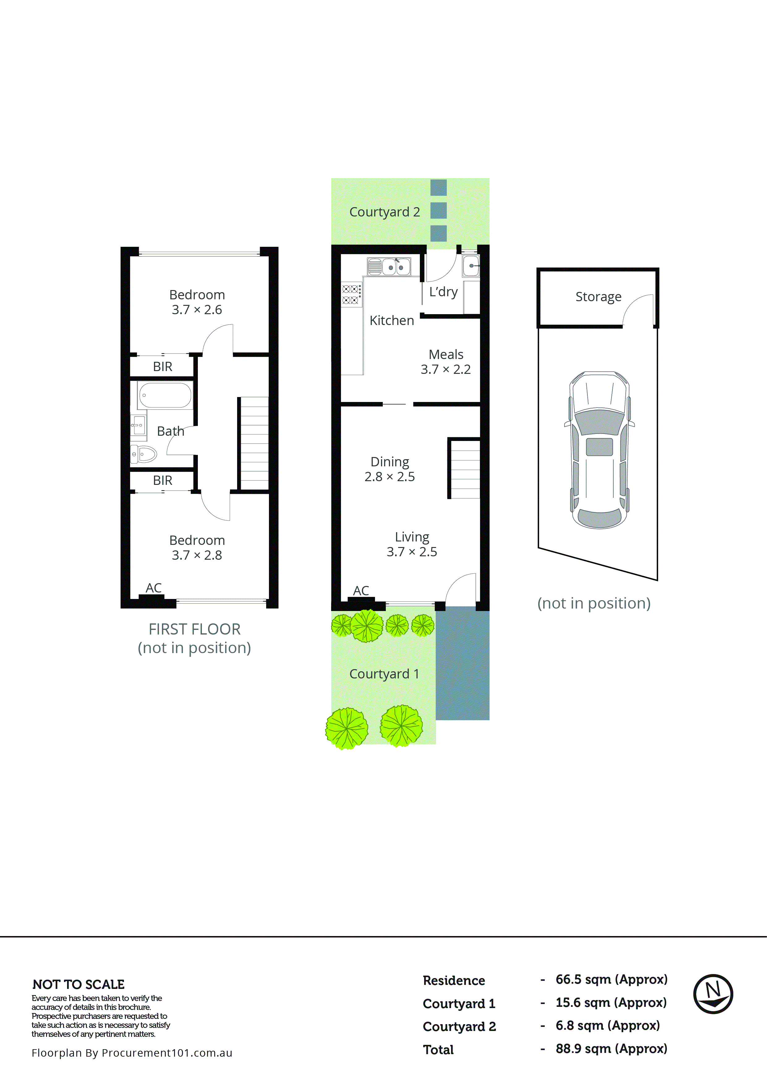 3/110-115 Lightwood Road, Noble Park VIC 3174 - Floorplan