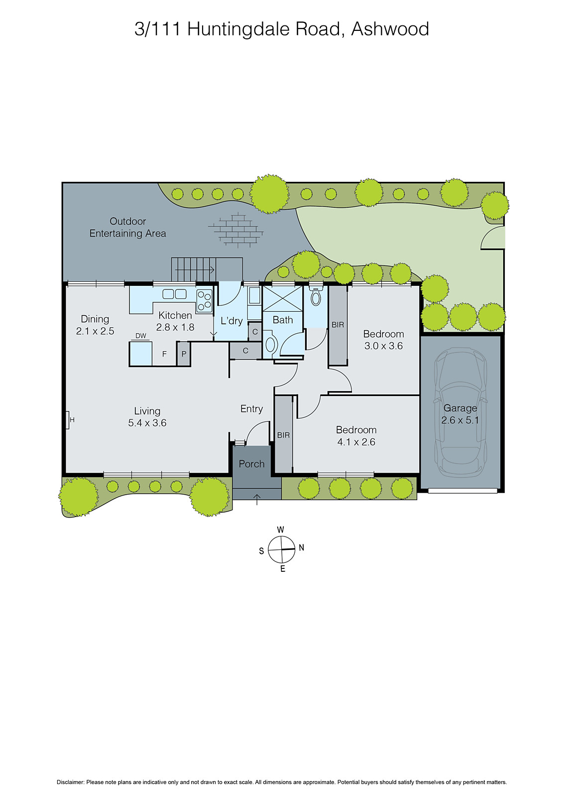 3/111 Huntingdale Road, Ashwood VIC 3147 - Floorplan