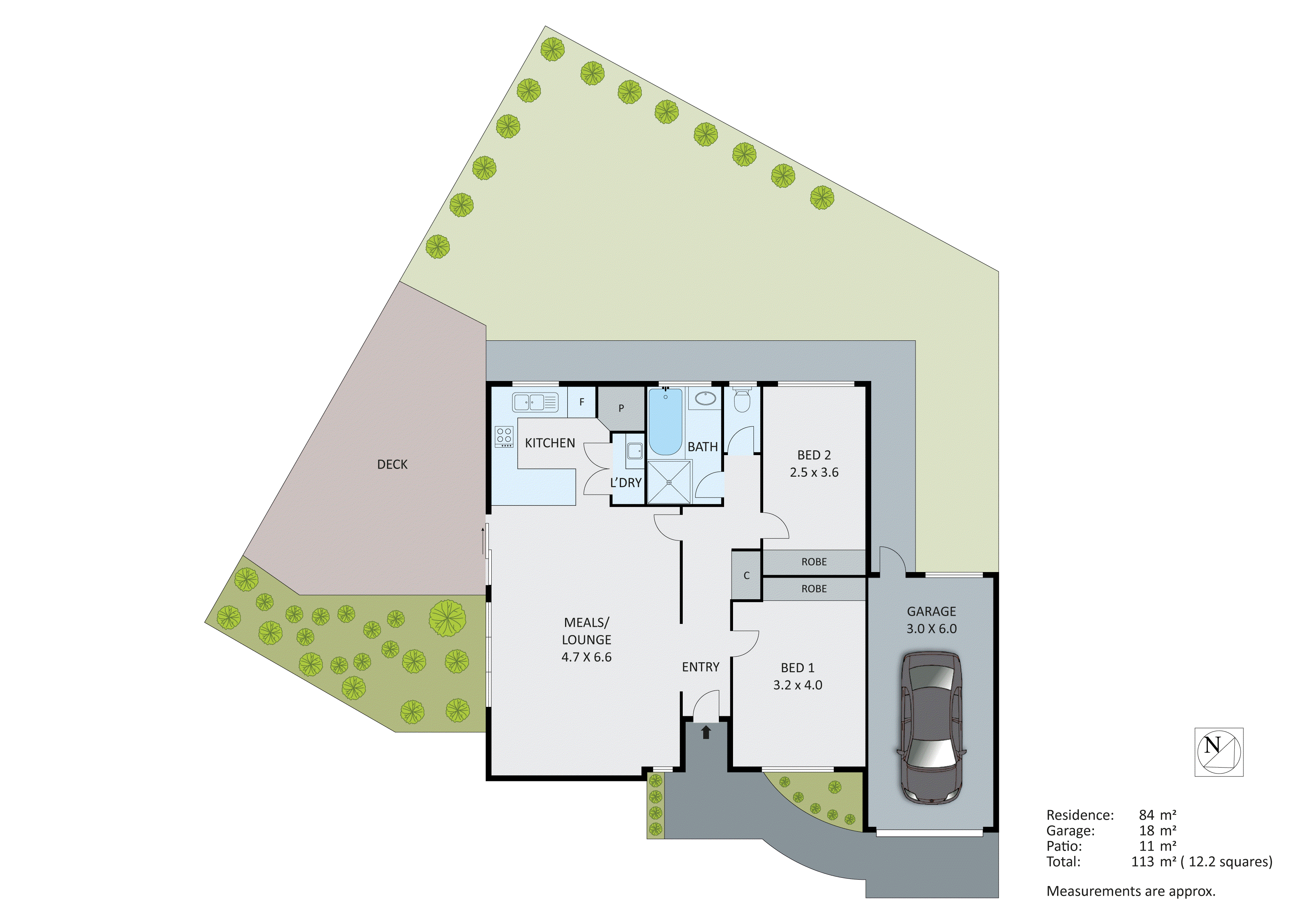 3/112-114 Centre Dandenong Road, Dingley Village VIC 3172 - Floorplan