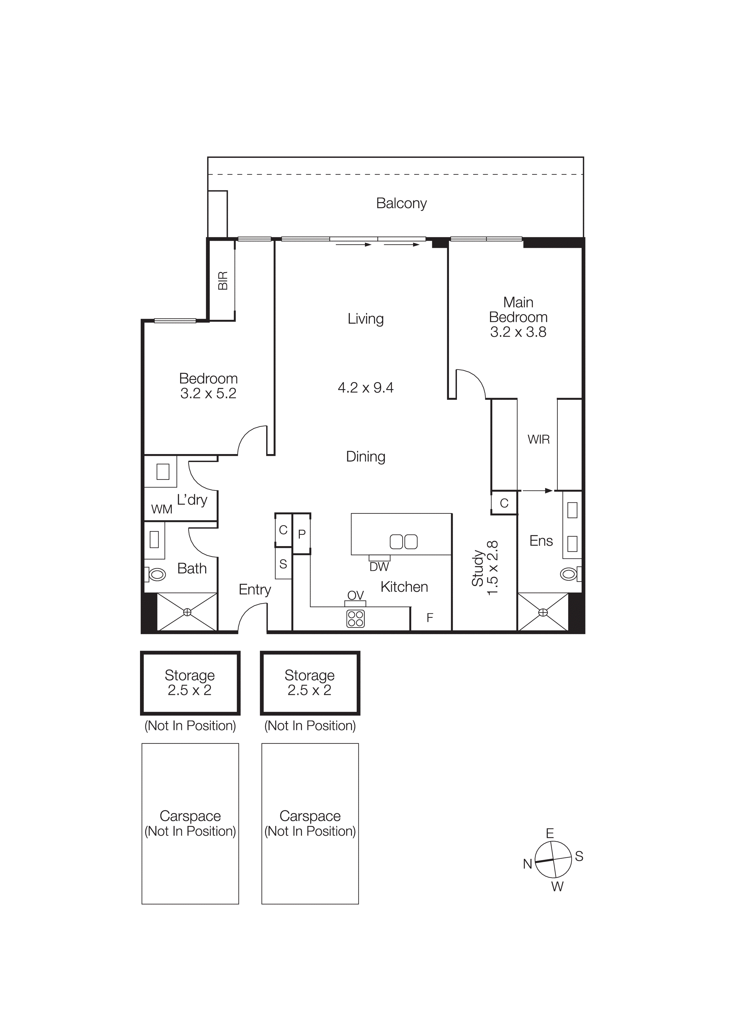 311/216 Bay Road, Sandringham VIC 3191 - Floorplan