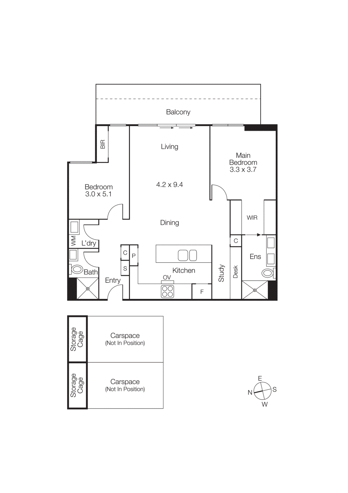 311/216 Bay Road, Sandringham VIC 3191 - Floorplan