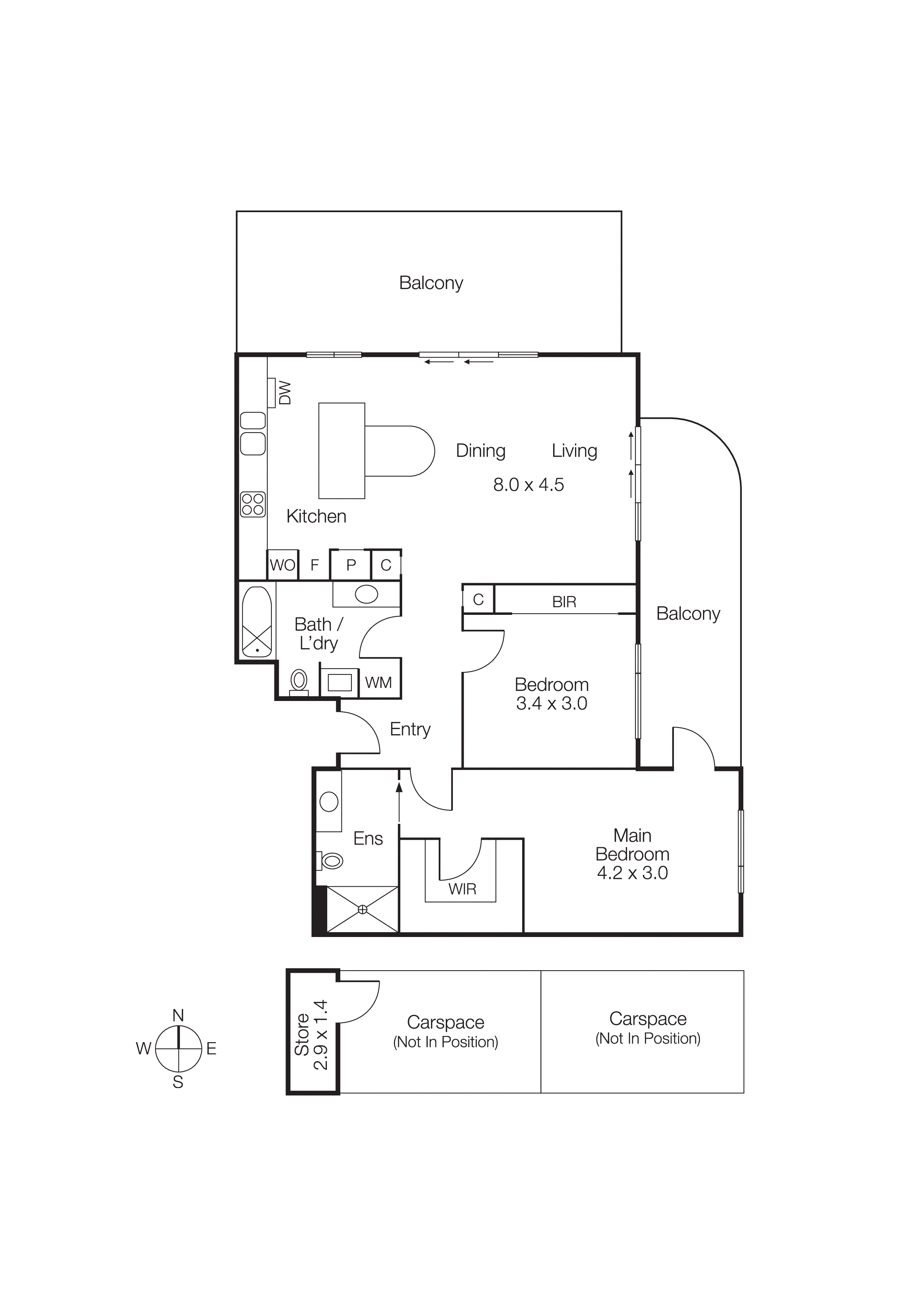 31/15 Liardet Street, Port Melbourne VIC 3207 - Floorplan