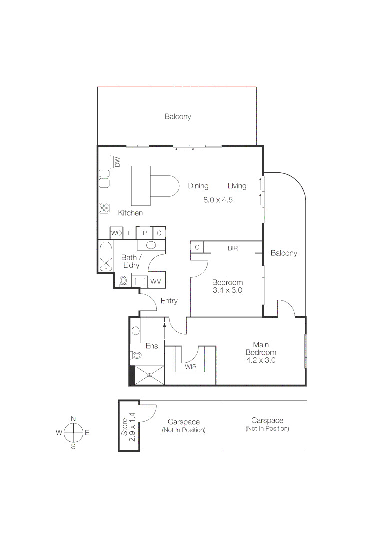 31/15 Liardet Street, Port Melbourne VIC 3207 - Floorplan