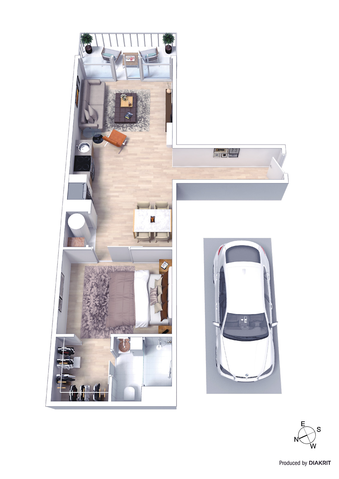 311/539 St Kilda Road, Melbourne VIC 3004 - Floorplan