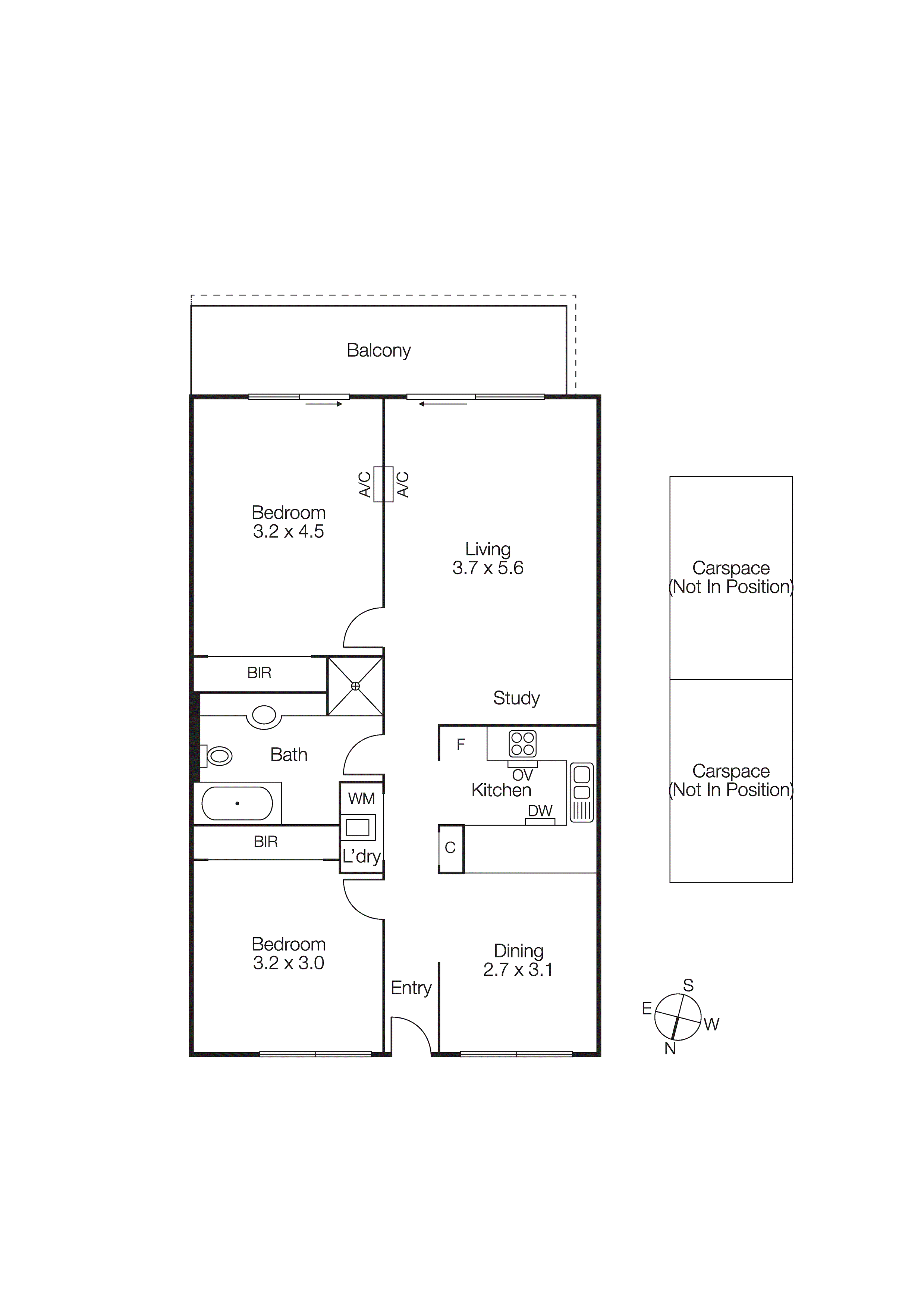 31/1A St Kilda Road, St Kilda VIC 3182 - Floorplan
