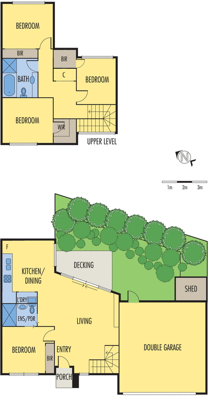 3/12 Cole Crescent, Chadstone VIC 3148 - Floorplan