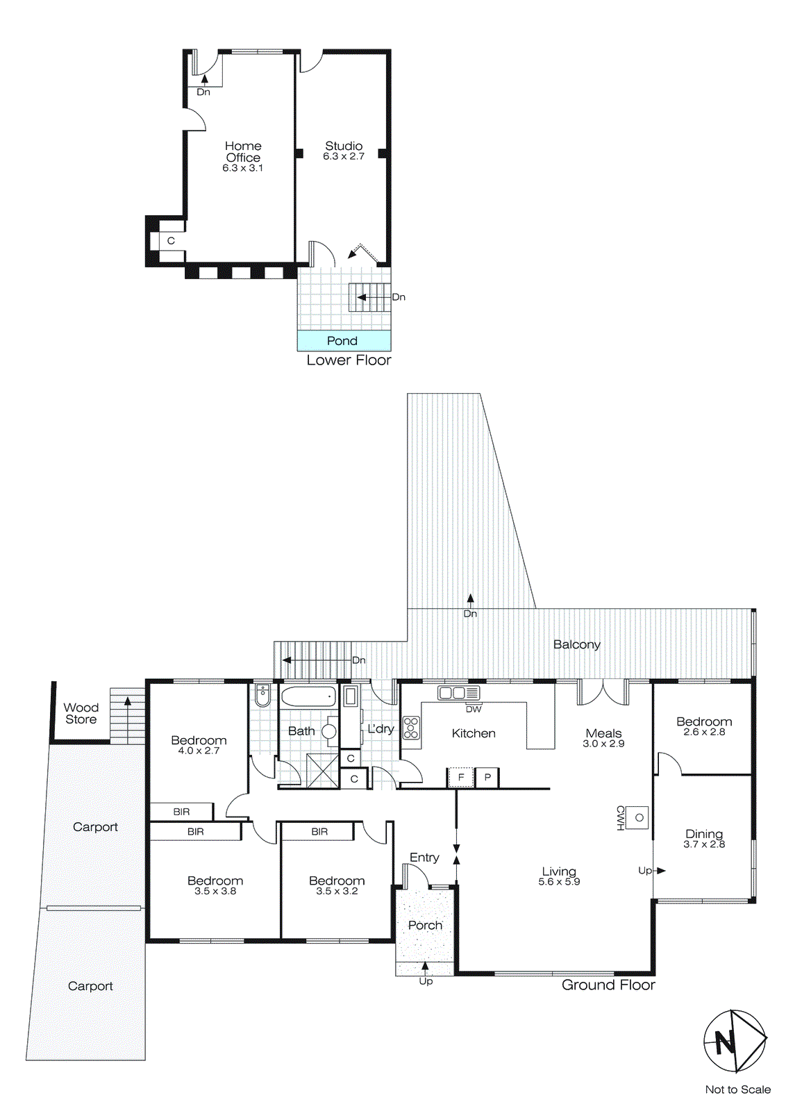 312 Eddy Avenue, Mount Helen VIC 3350 - Floorplan