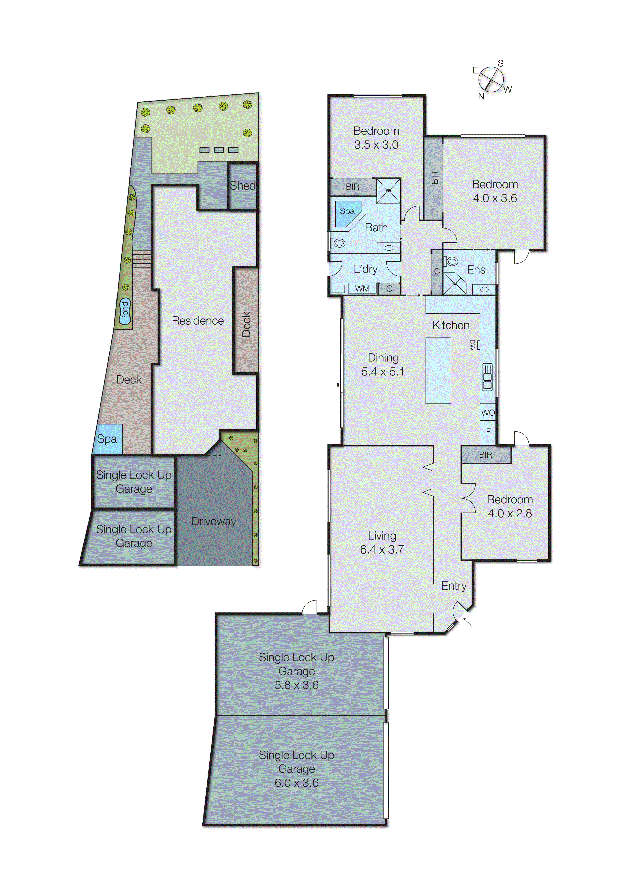 3/12 Fourth Street, Black Rock VIC 3193 - Floorplan