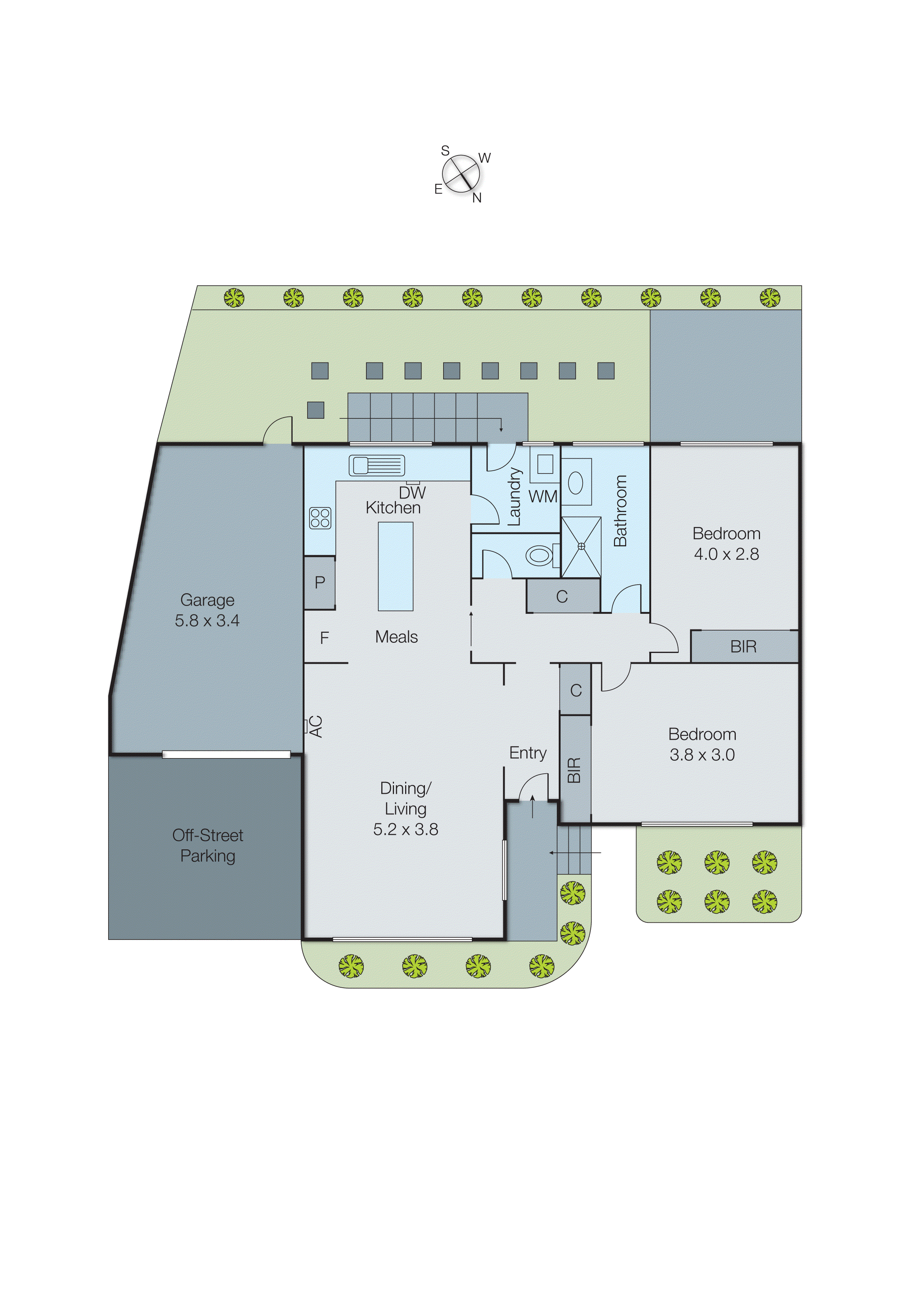 3/12 High Street, Mordialloc VIC 3195 - Floorplan