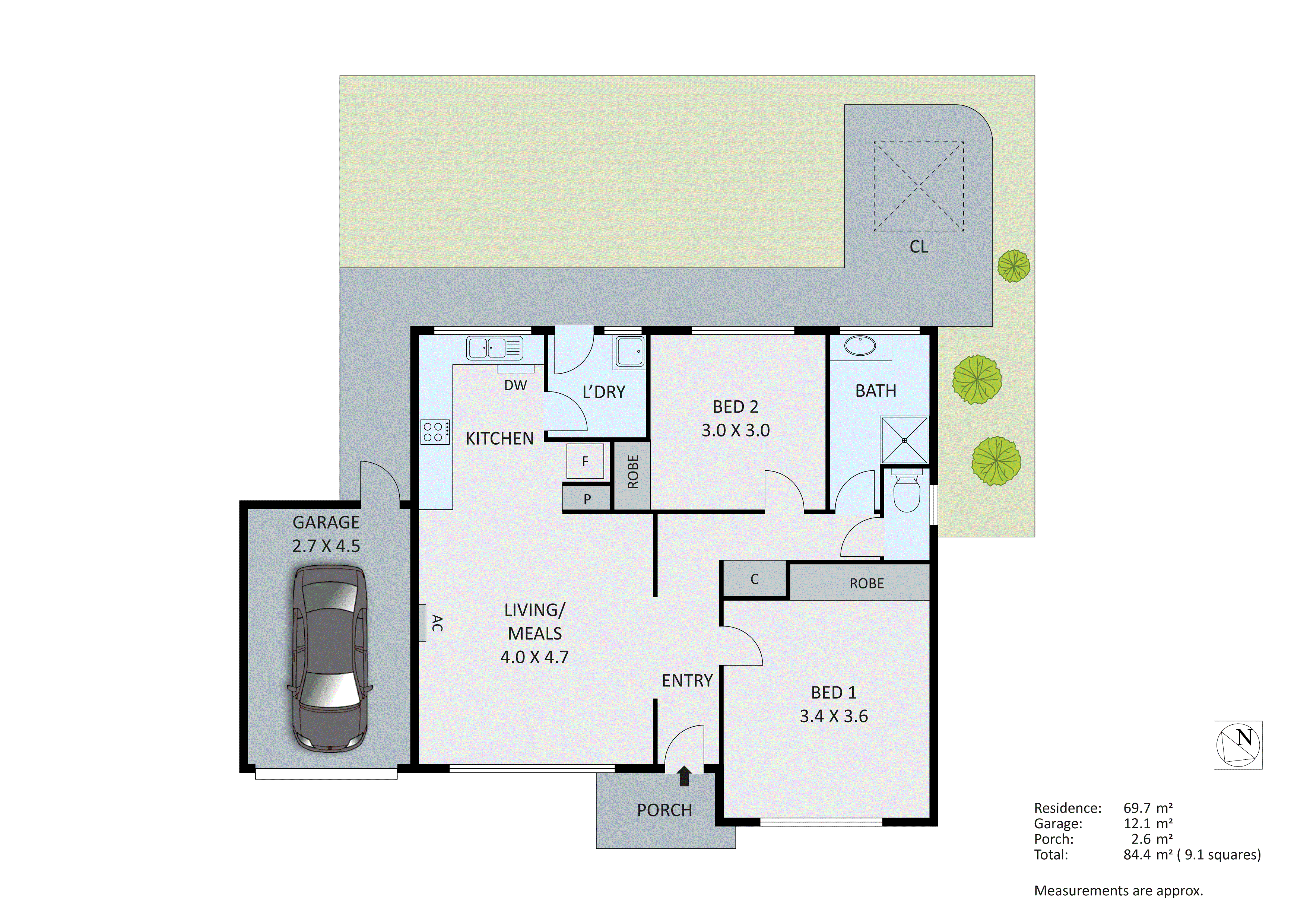 3/12 Macpherson Street, Dandenong VIC 3175 - Floorplan