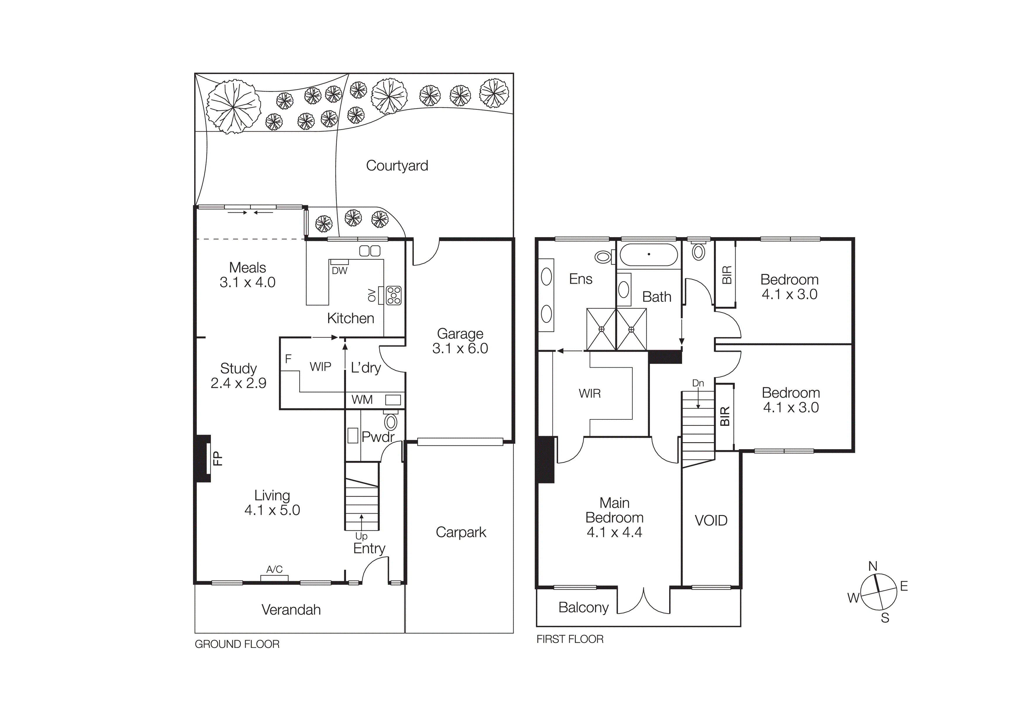 3/12 Parkside Street, Elsternwick VIC 3185 - Floorplan