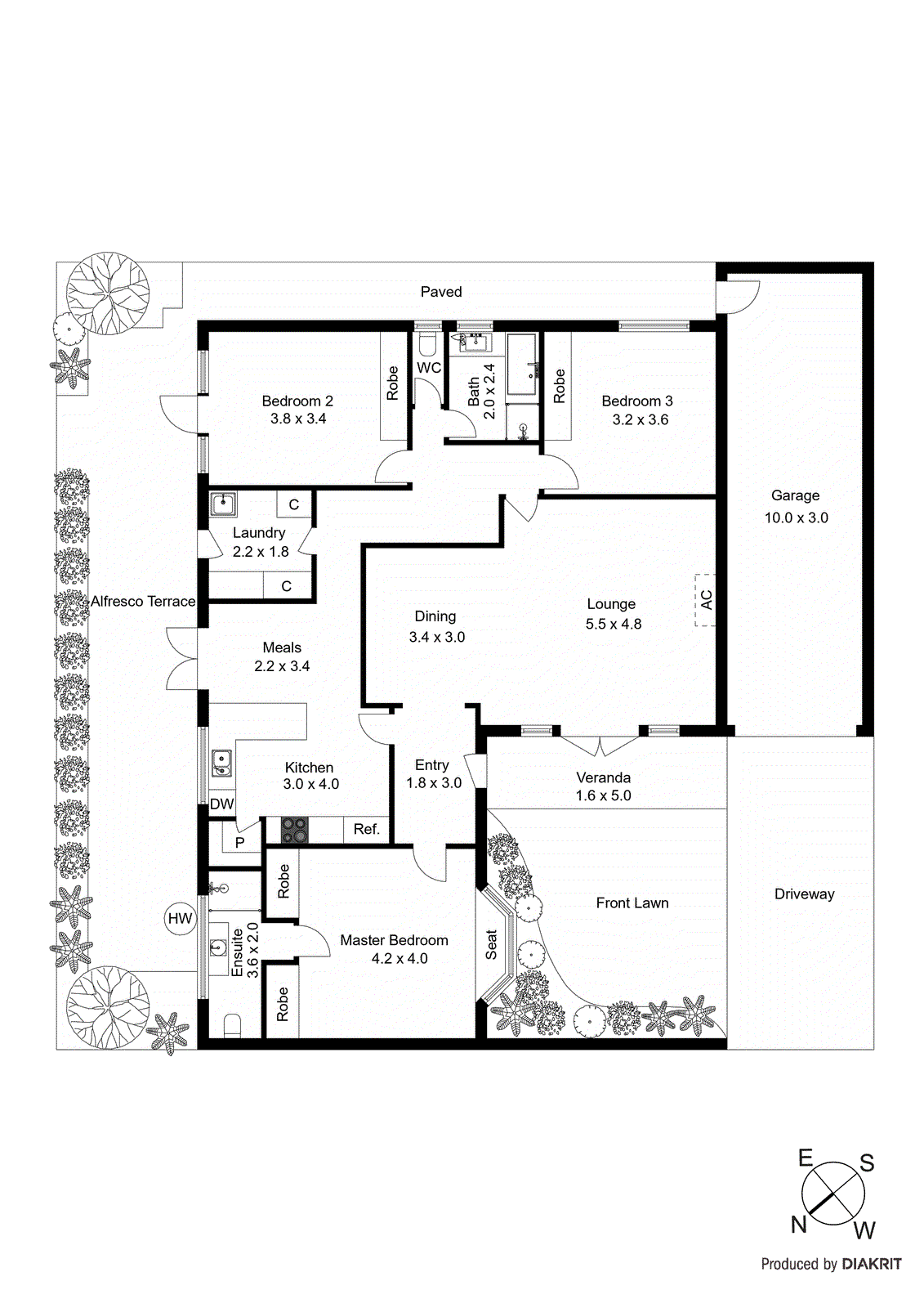 3/12 Rennison Street, Beaumaris VIC 3193 - Floorplan