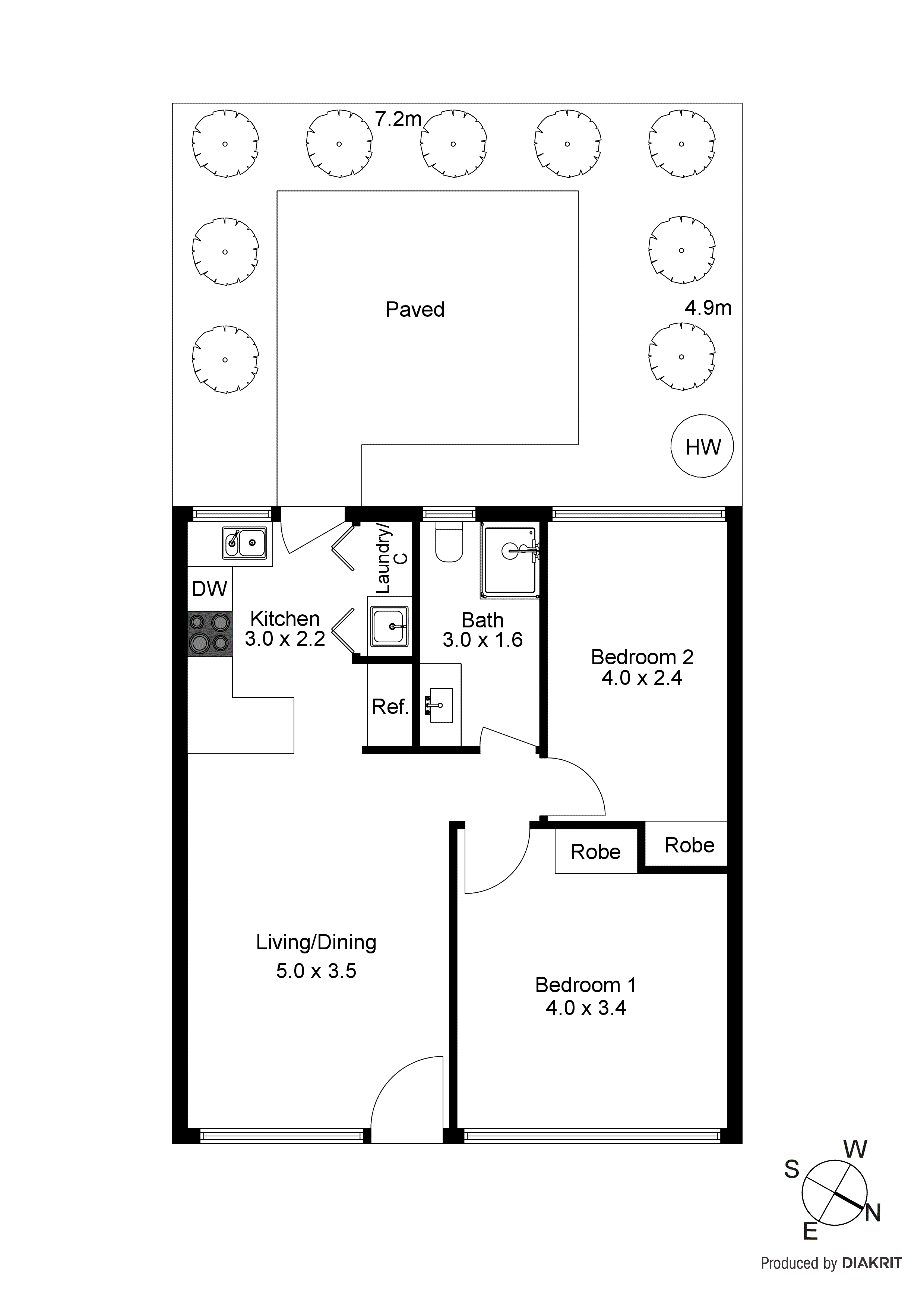 3/12 Swanpool Avenue, Chelsea VIC 3196 - Floorplan