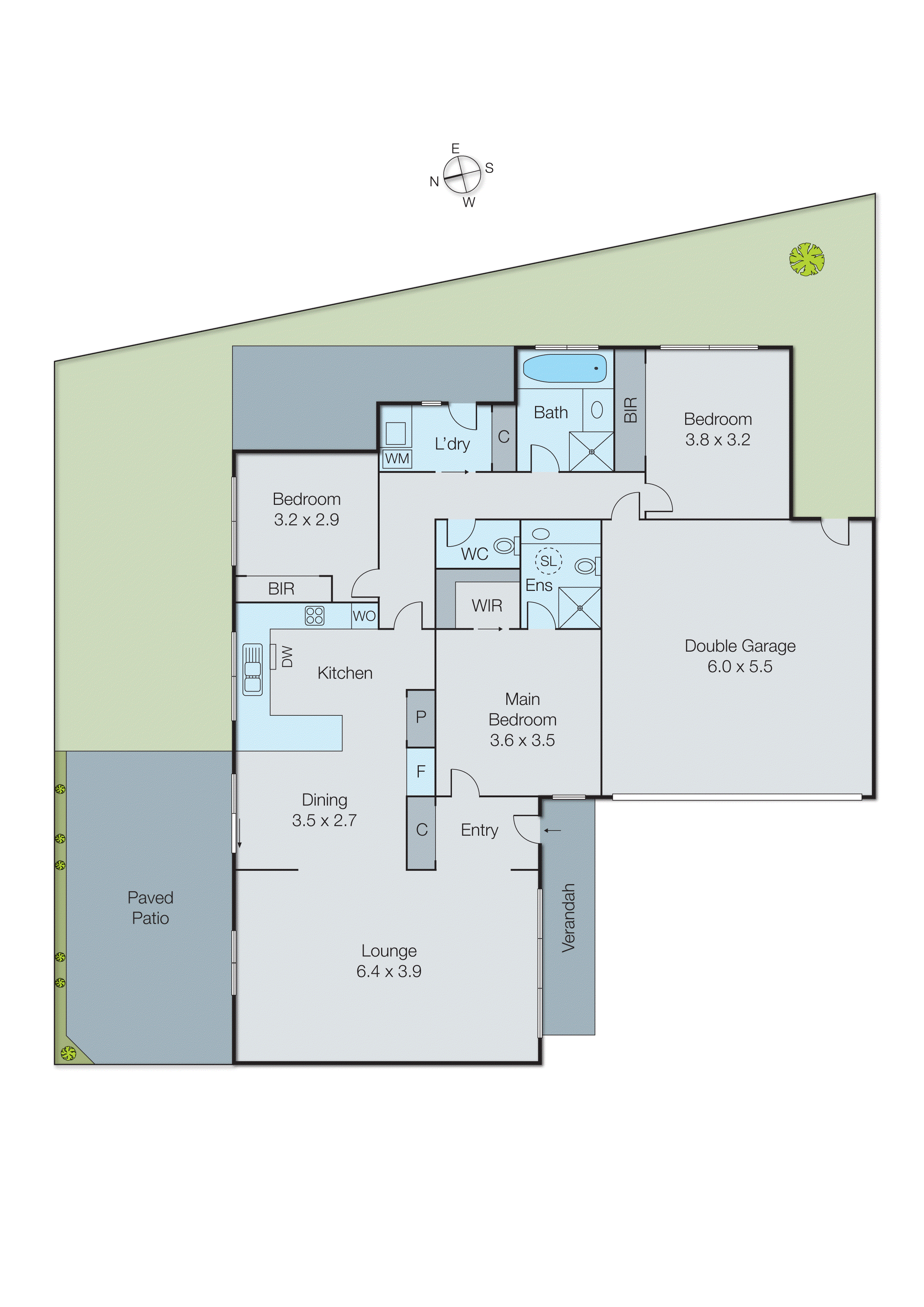 3/12 Waratah Avenue, Mordialloc VIC 3195 - Floorplan