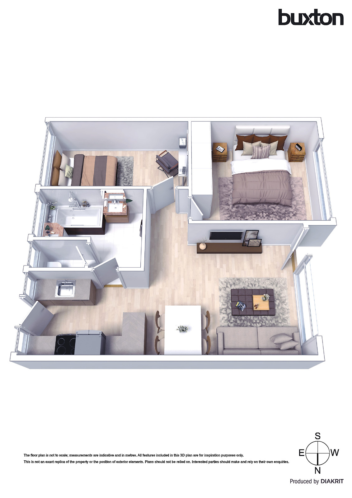 3/12 Woodbine Grove, Chelsea VIC 3196 - Floorplan