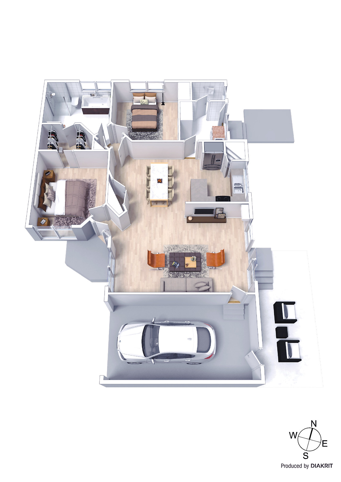 3/1207 Nepean Highway, Highett VIC 3190 - Floorplan