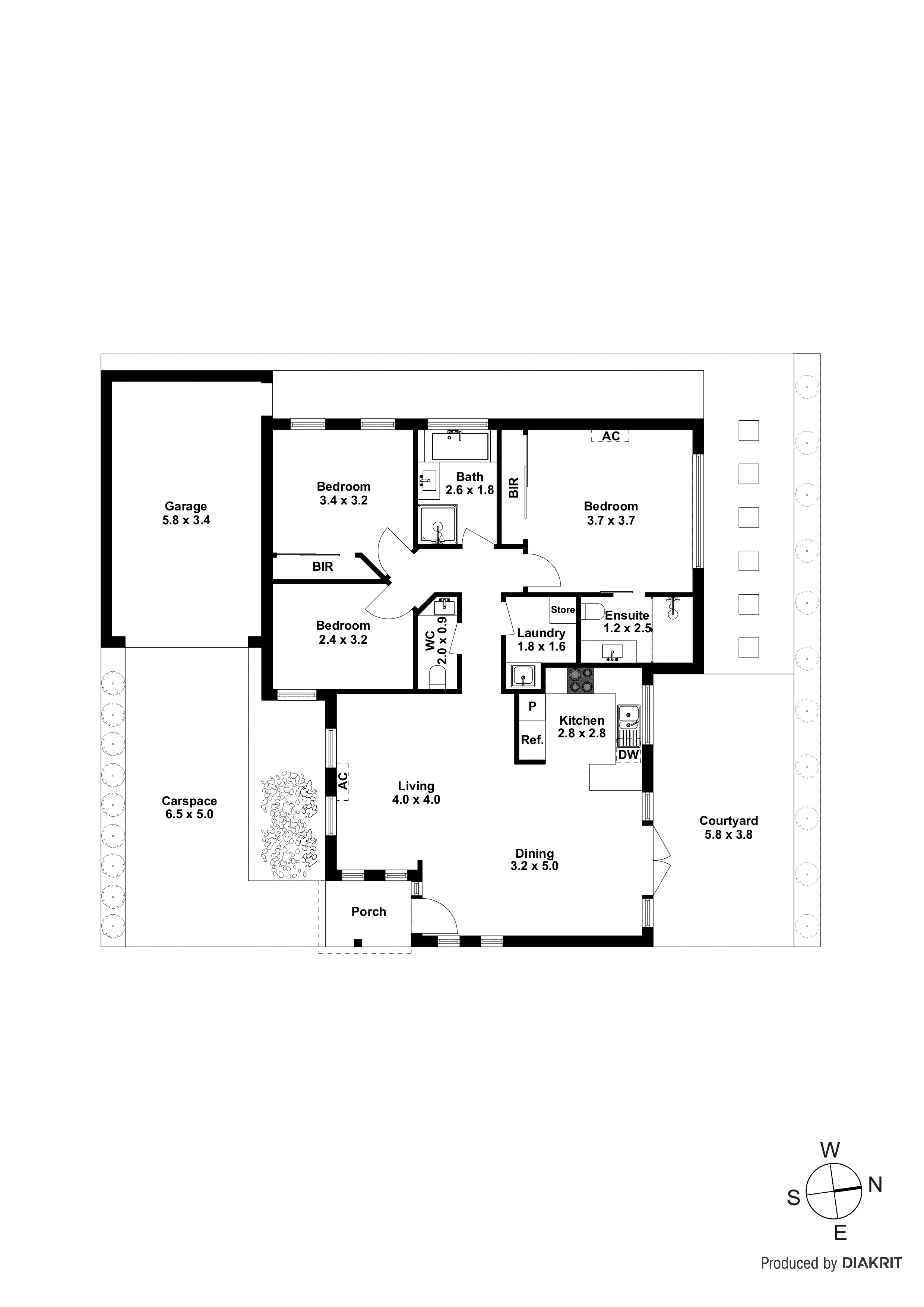 3/121 Charman Road, Beaumaris VIC 3193 - Floorplan