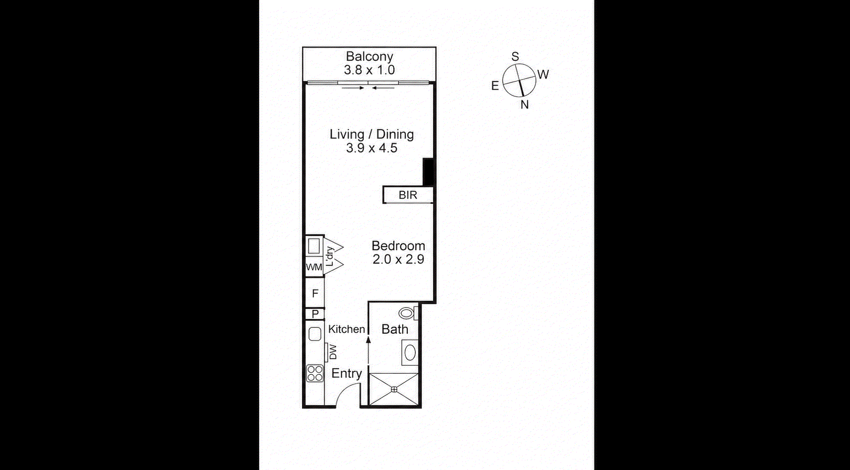 312/31 Malcolm Street, South Yarra VIC 3141 - Floorplan