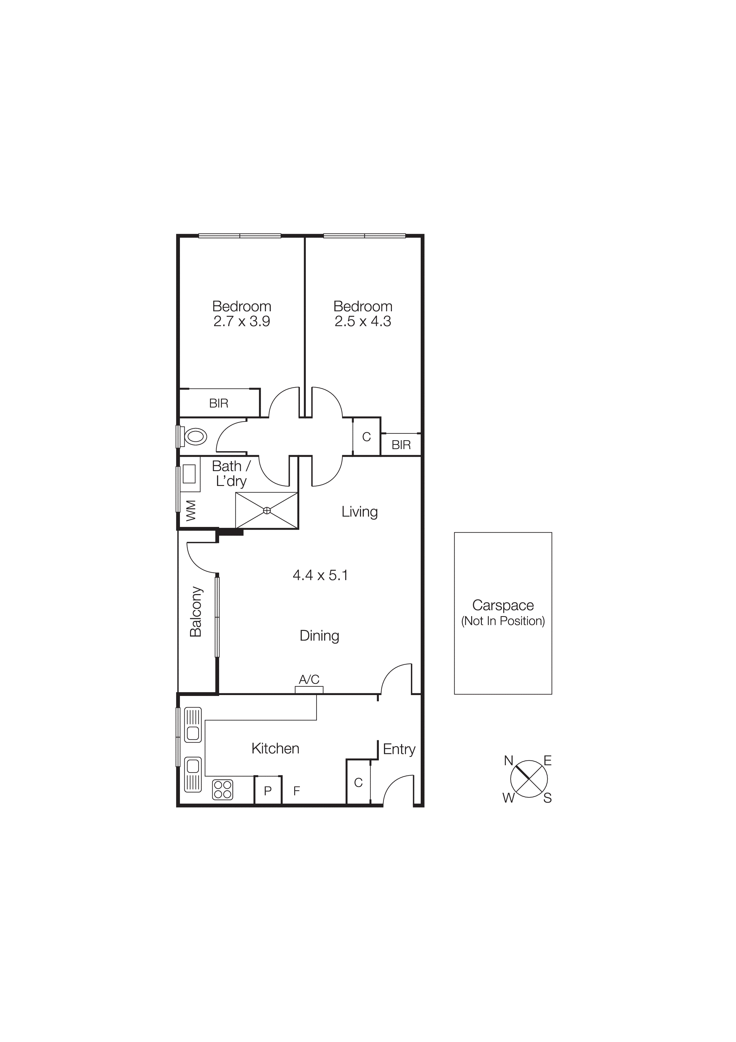 3/124 Brighton Road, Ripponlea VIC 3185 - Floorplan