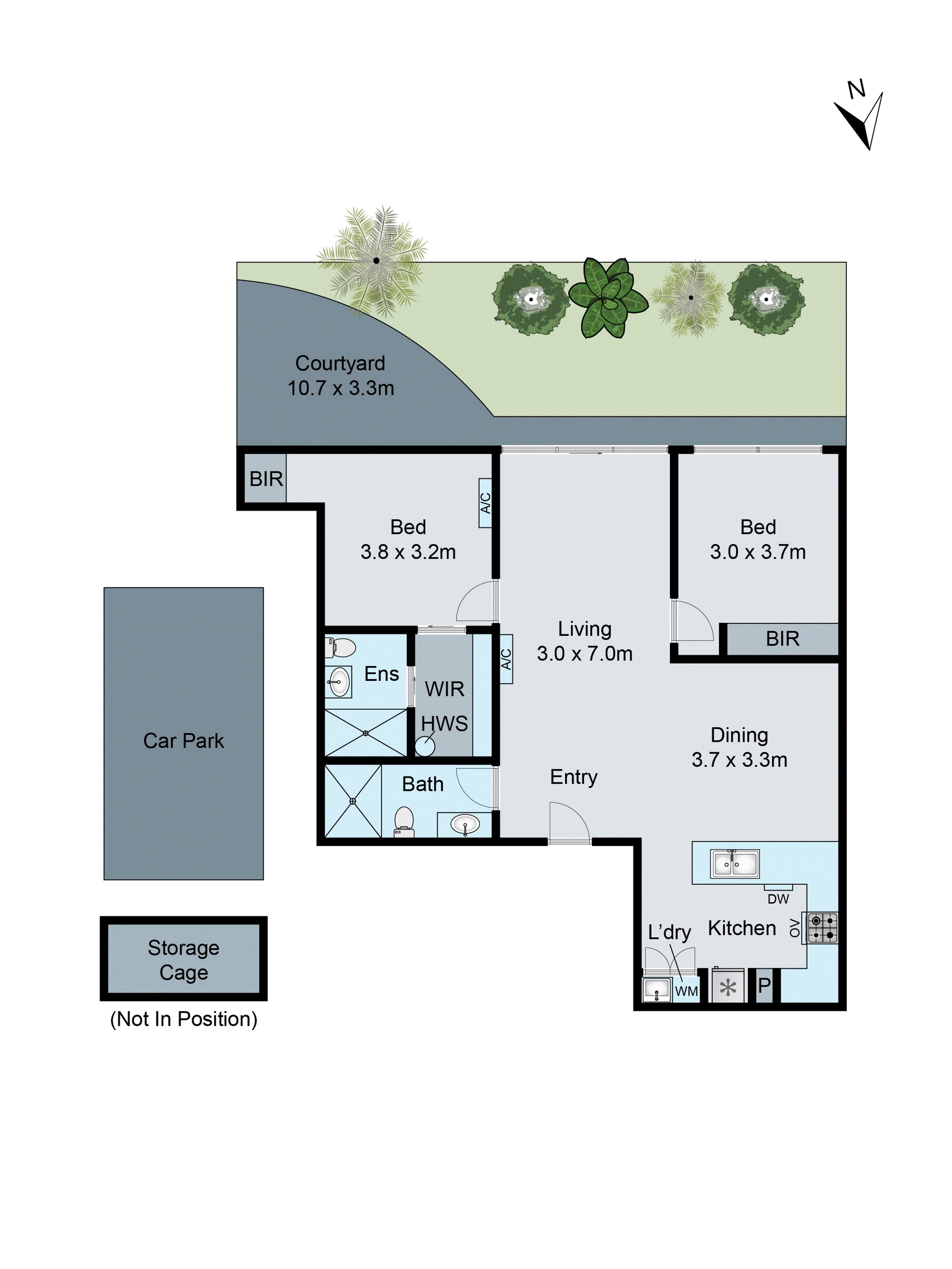 3/124 Murrumbeena Road, Murrumbeena VIC 3163 - Floorplan