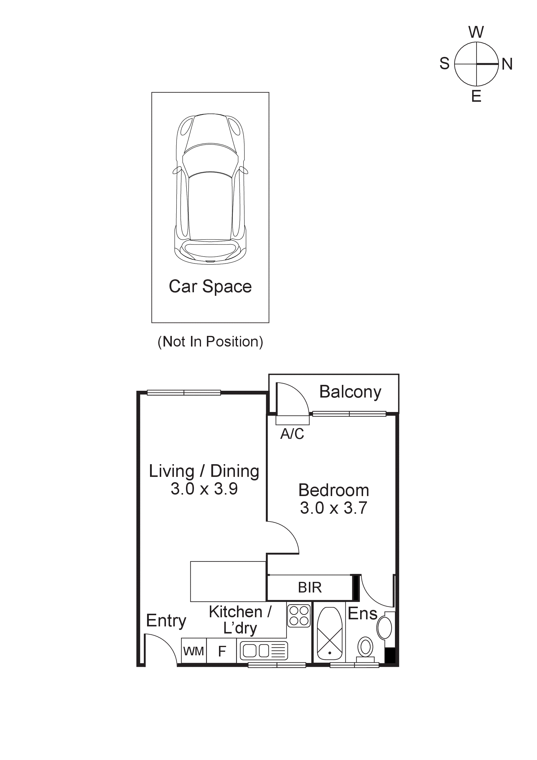 31/252 Dandenong Road, St Kilda East VIC 3183 - Floorplan
