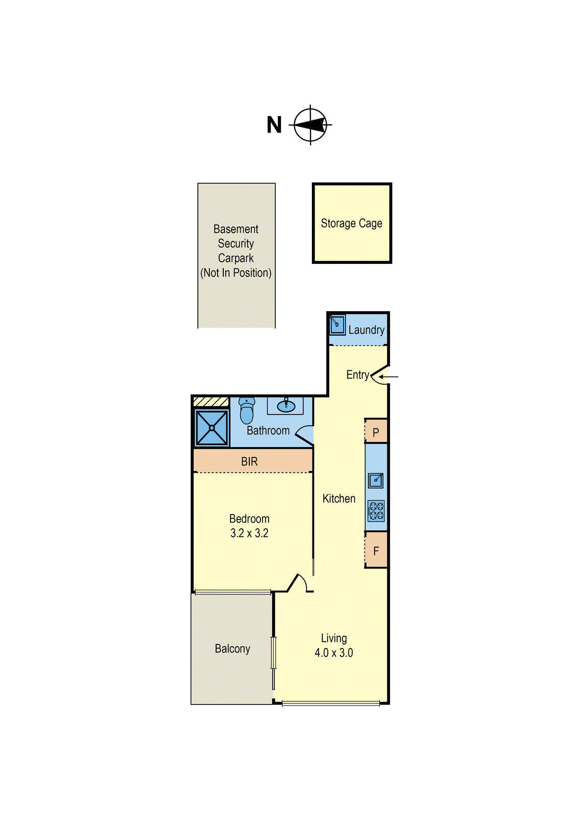 312/7 Balcombe Road, Mentone VIC 3194 - Floorplan