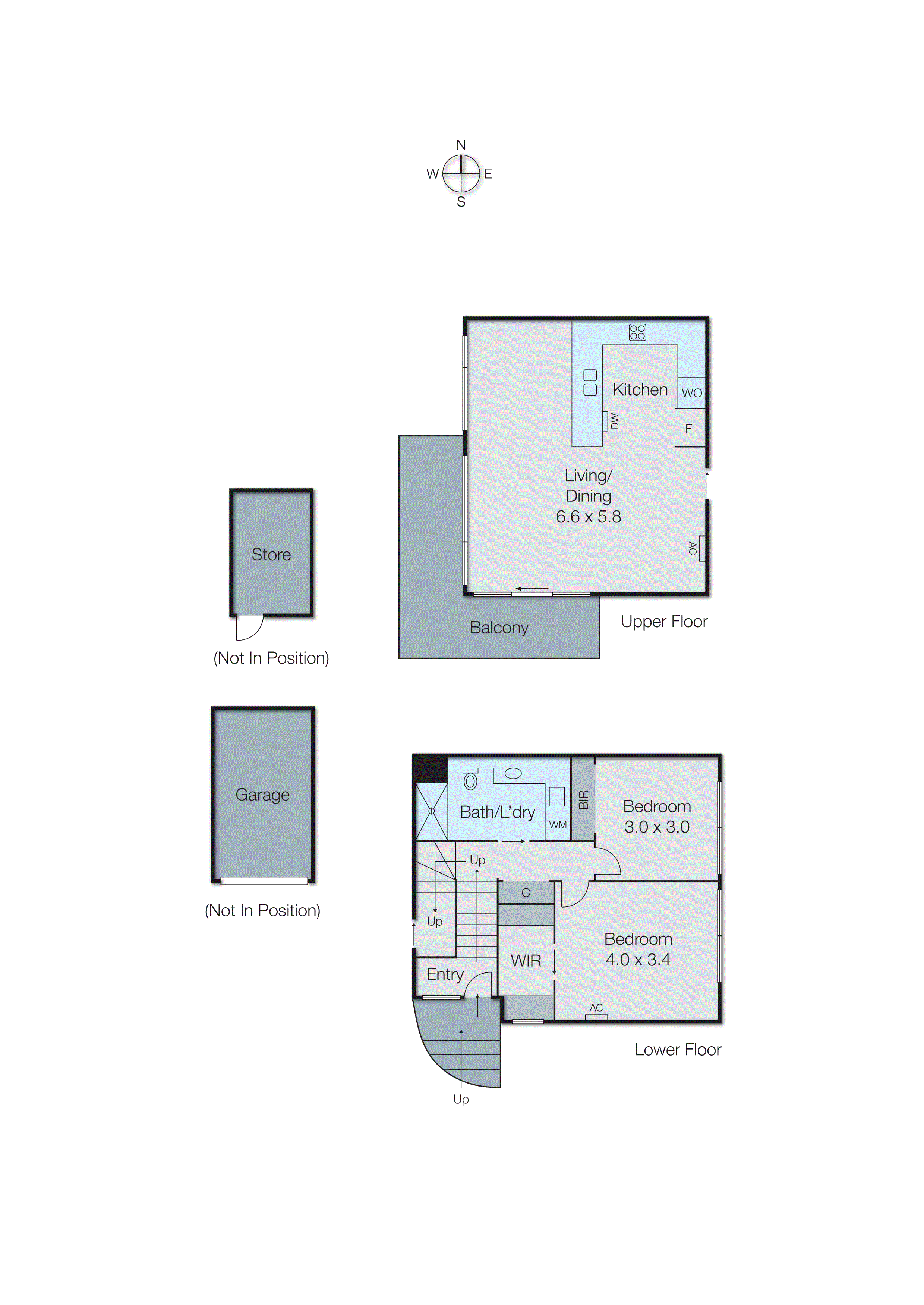 3/128-130 Beach Road, Parkdale VIC 3195 - Floorplan