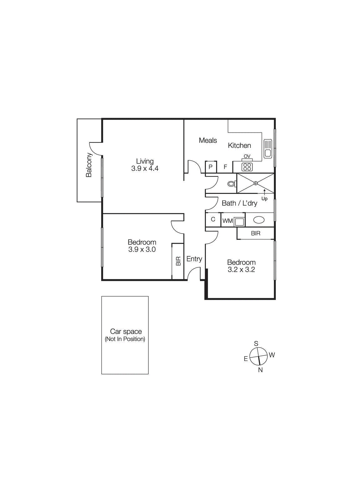 3/129 Argyle Street, St Kilda VIC 3182 - Floorplan