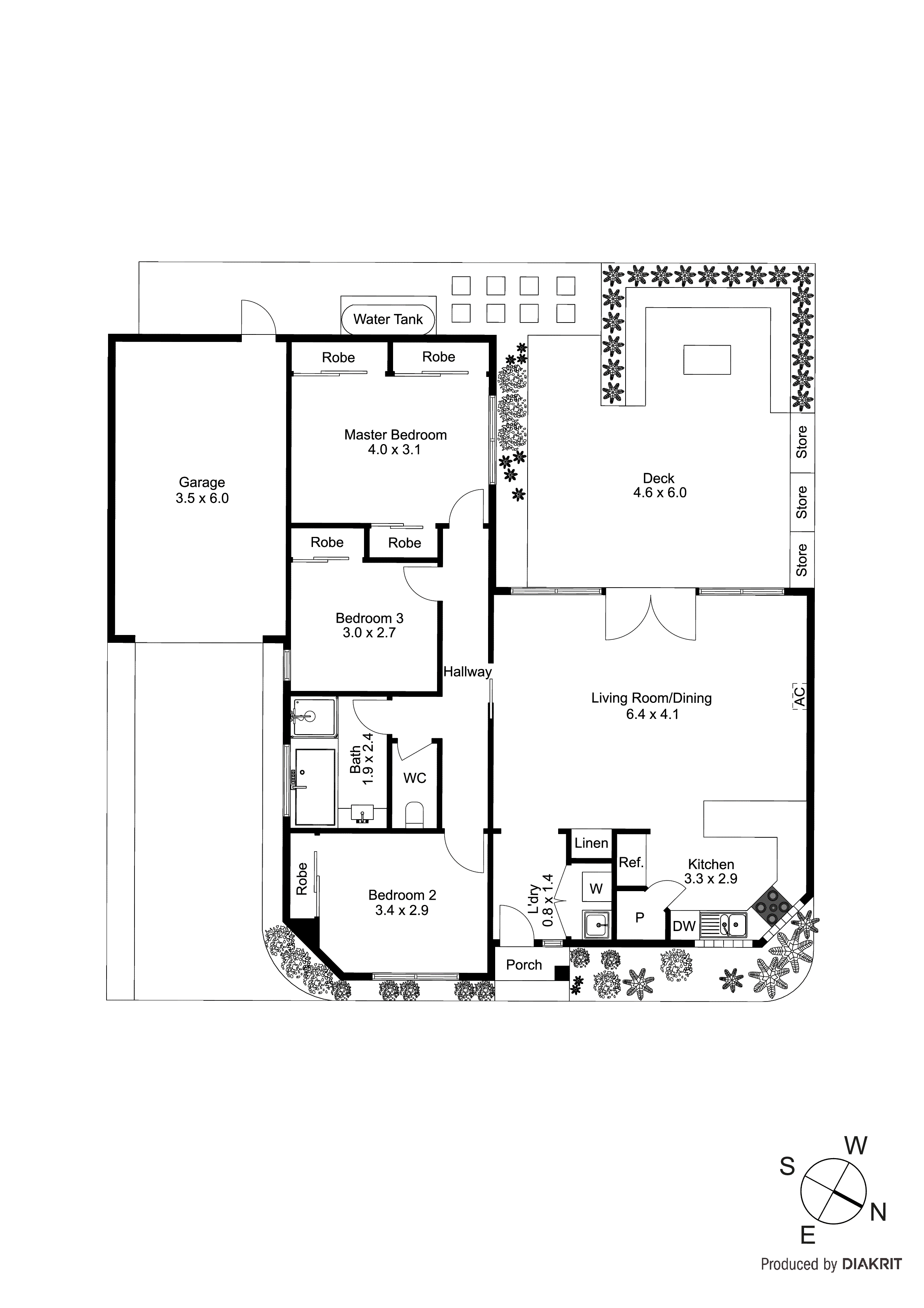 3/13 Bondi Road, Bonbeach VIC 3196 - Floorplan