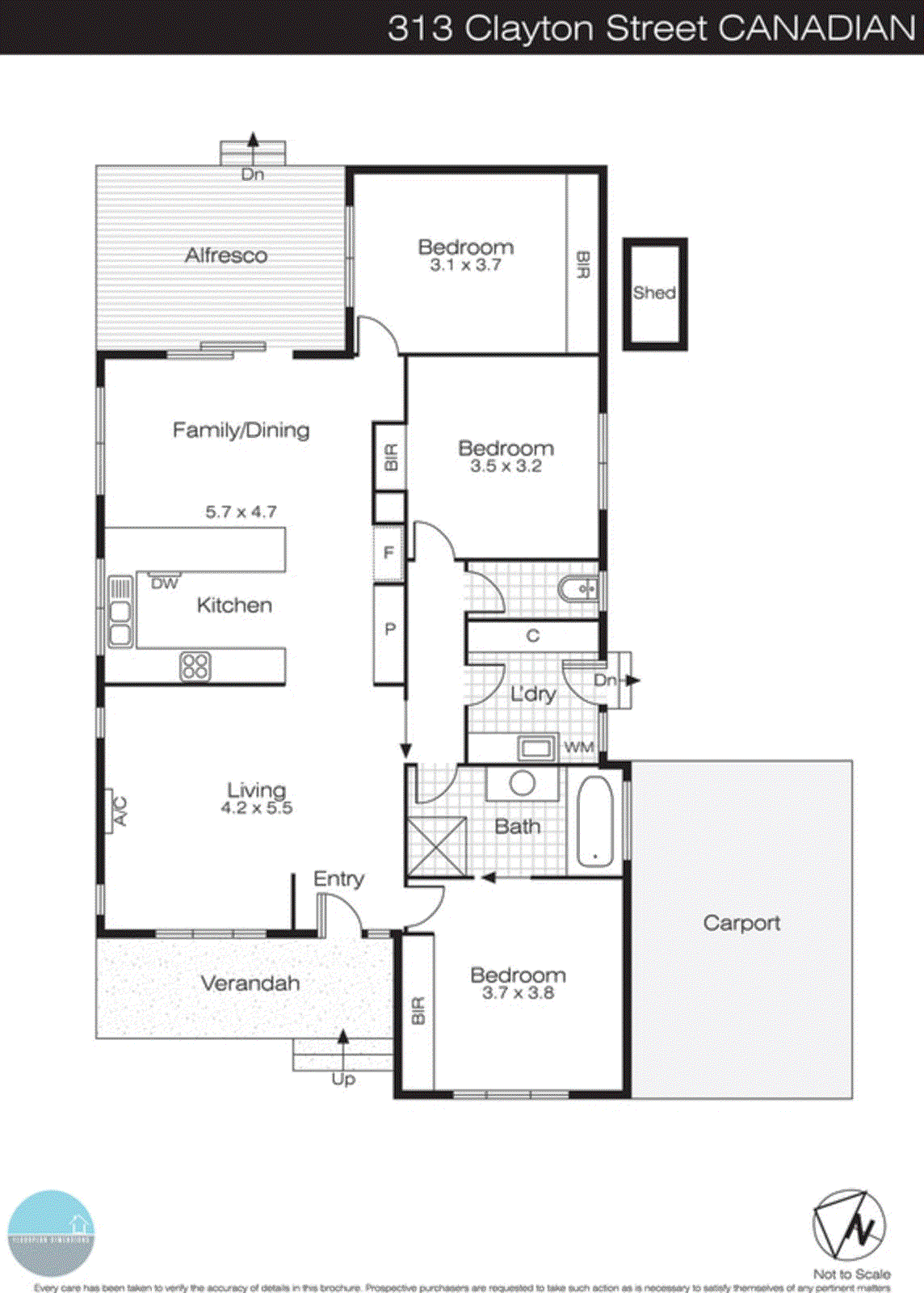 313 Clayton Street, Canadian VIC 3350 - Floorplan