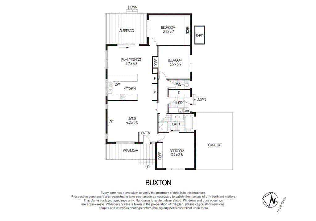 313 Clayton Street, Canadian VIC 3350 - Floorplan