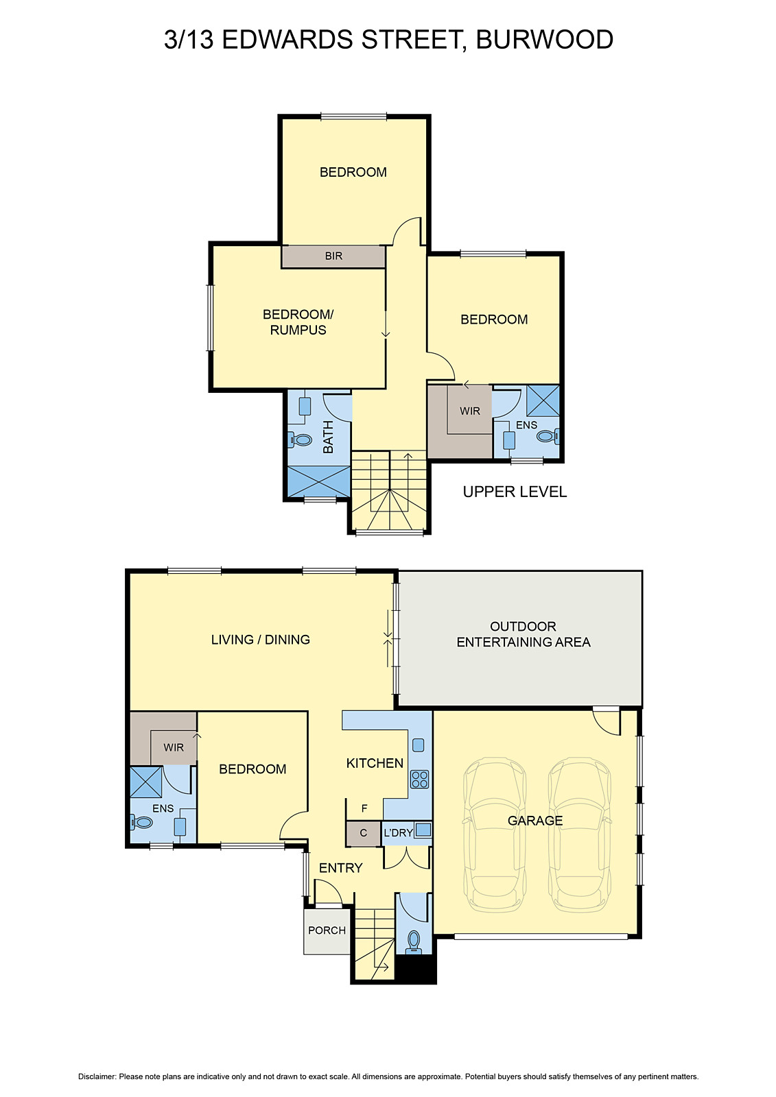 3/13 Edwards Street, Burwood VIC 3125 - Floorplan
