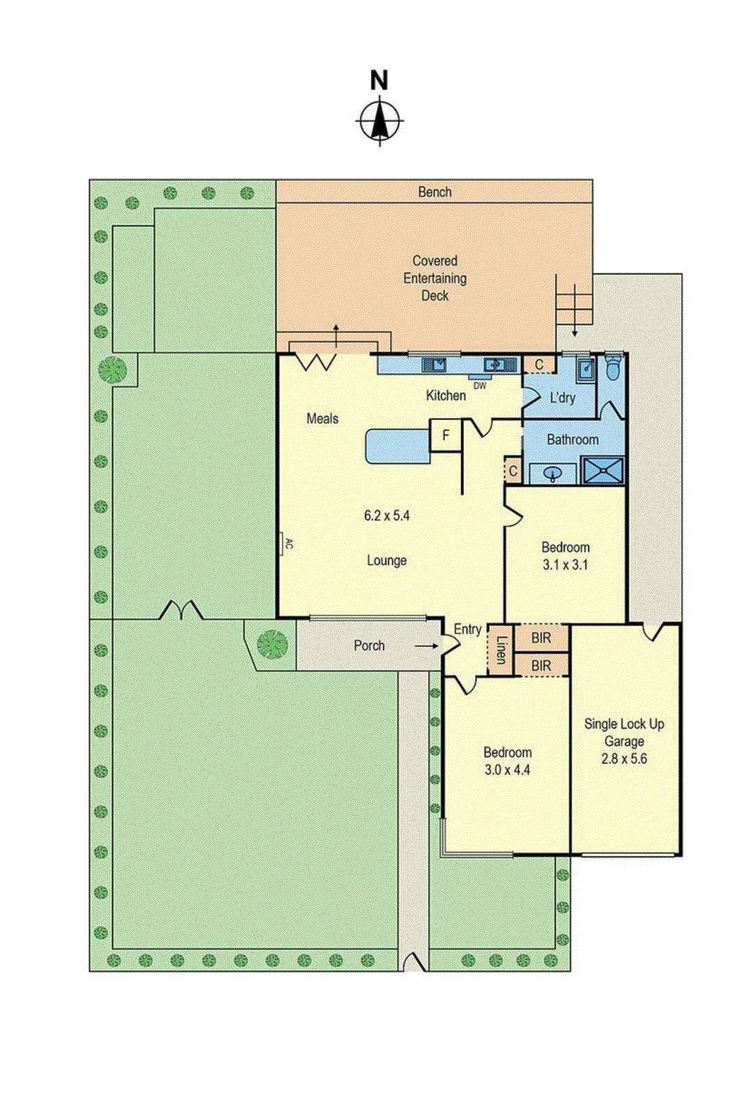 3/13 Ivy Street, Parkdale VIC 3195 - Floorplan