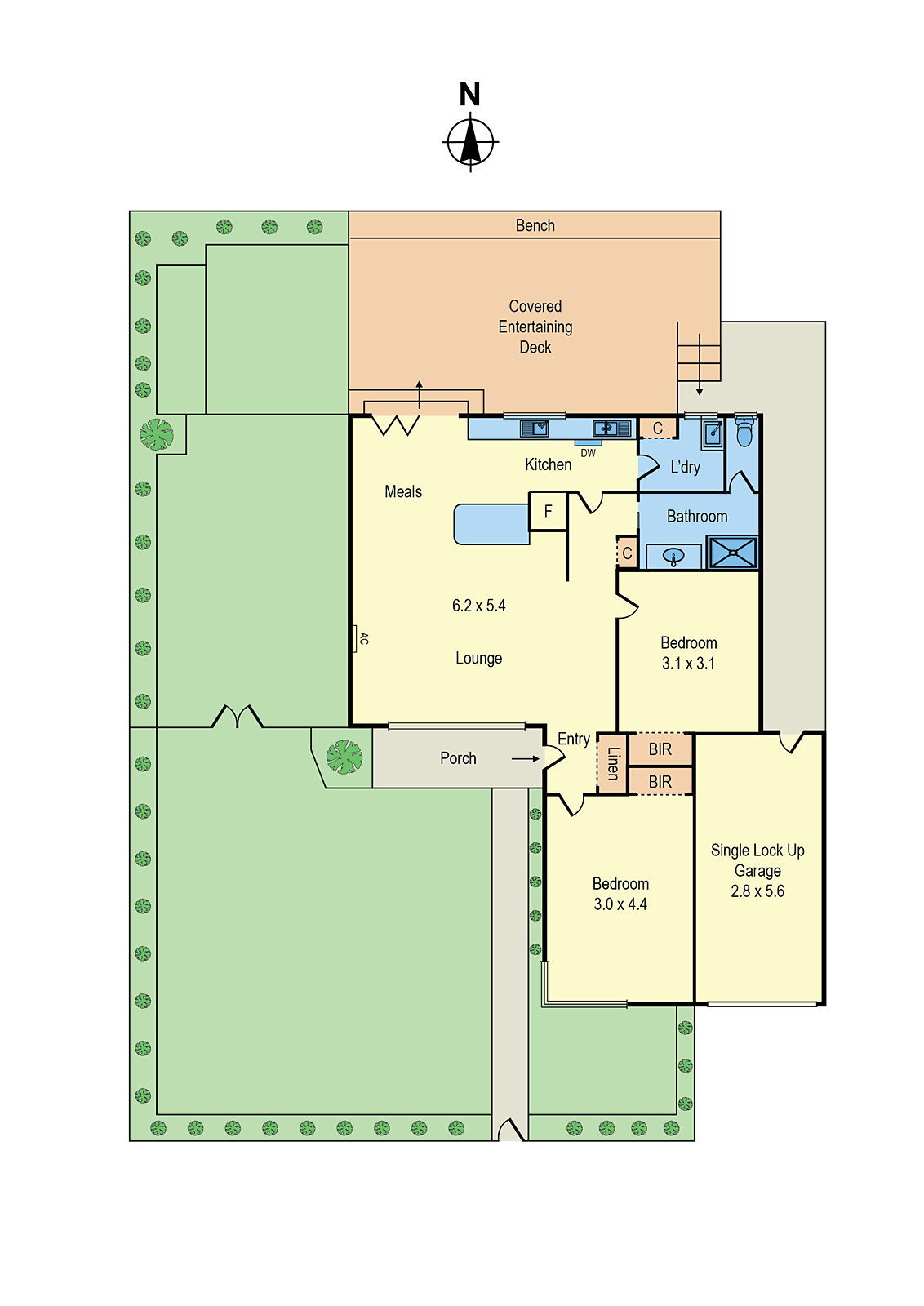 3/13 Ivy Street, Parkdale VIC 3195 - Floorplan