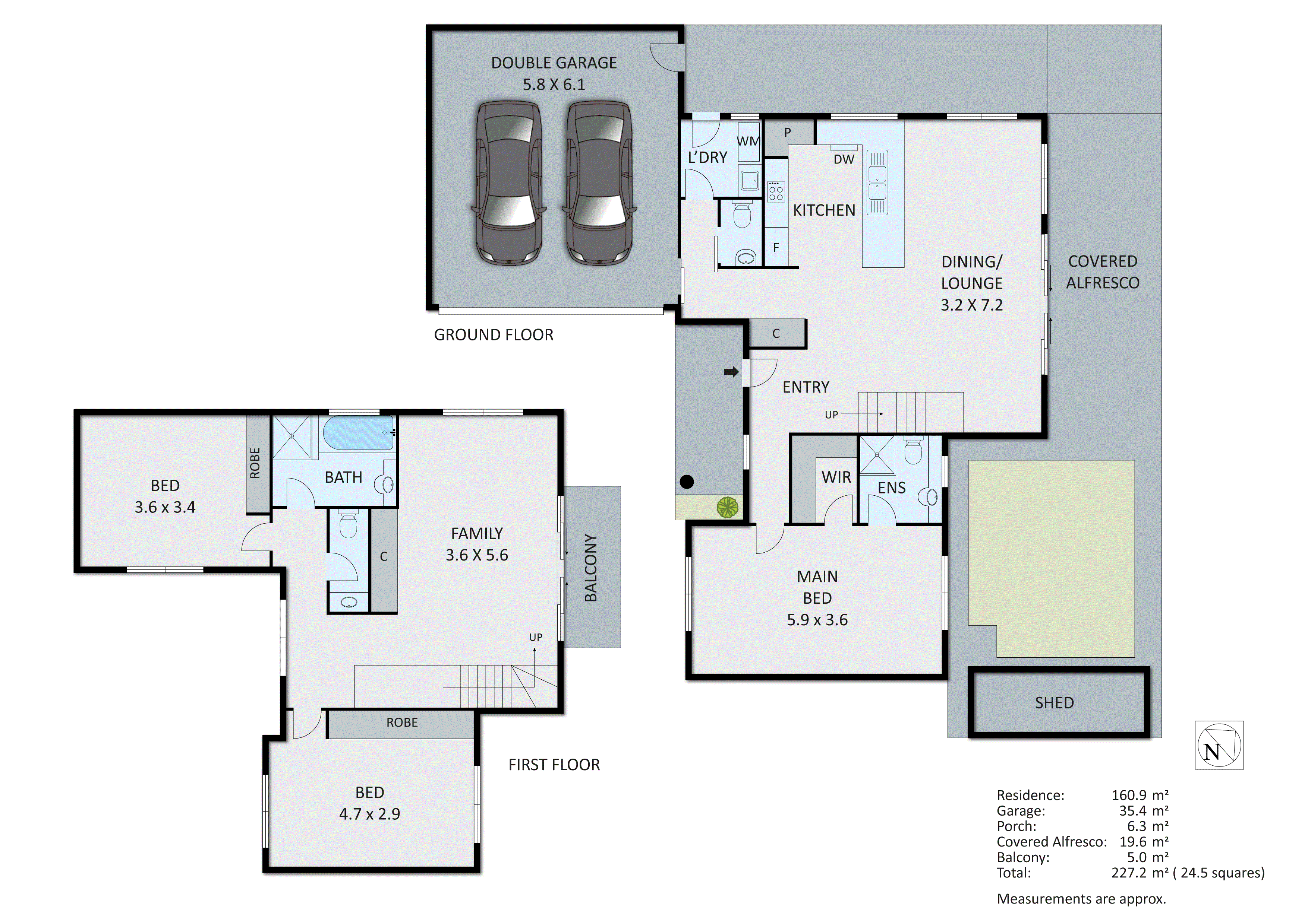3/13 Marjorie Avenue, Dingley Village VIC 3172 - Floorplan