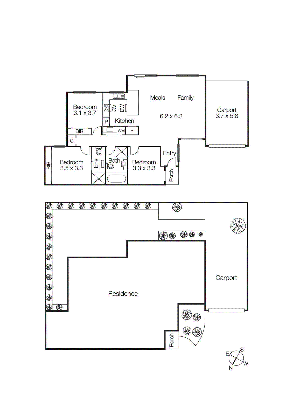 3/13 Tatong Road, Brighton East VIC 3187 - Floorplan