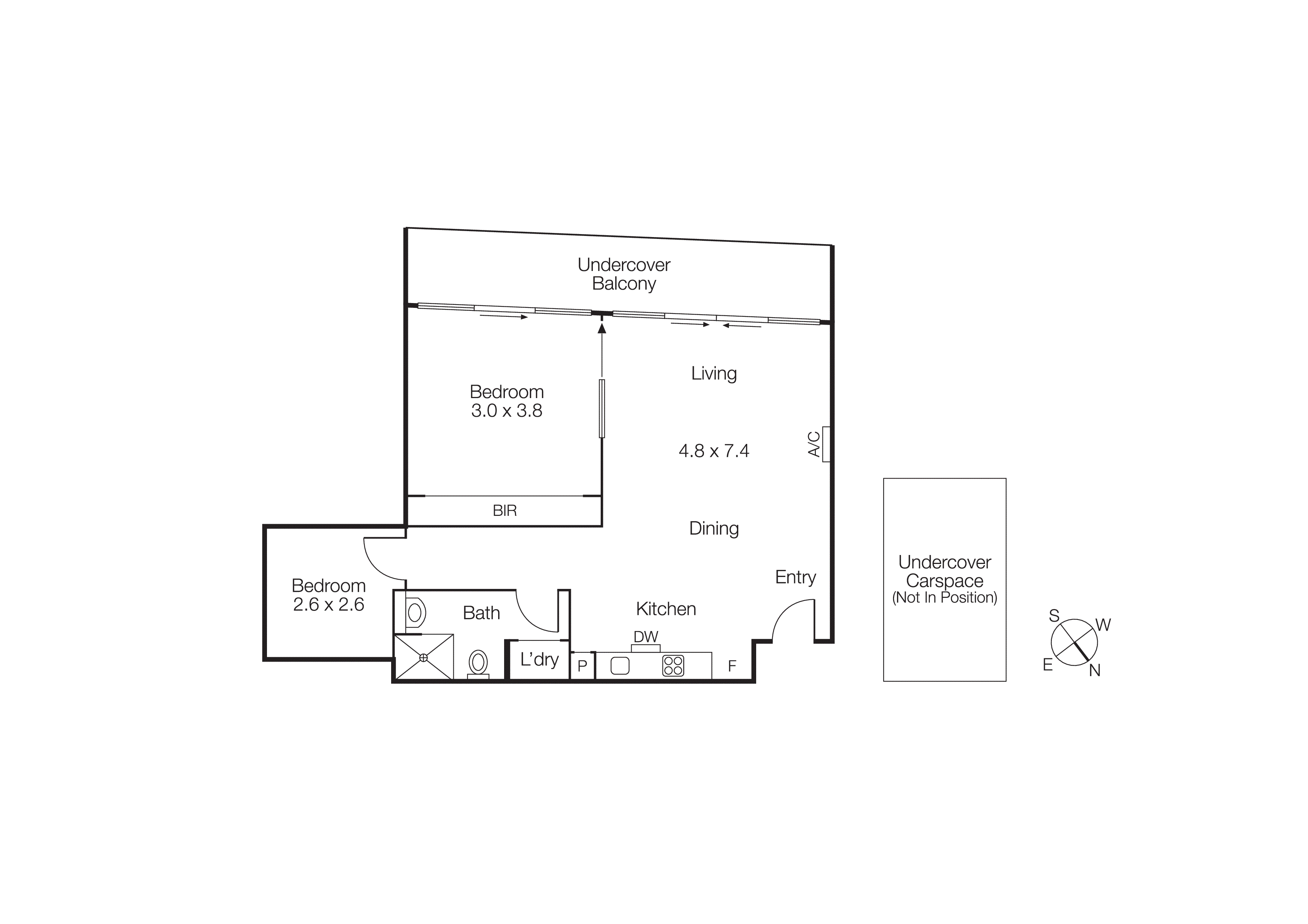 313/19 Pickles Street, Port Melbourne VIC 3207 - Floorplan