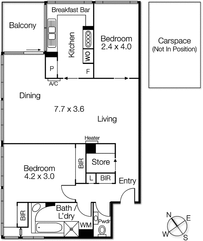 31/333 Beaconsfield Parade, St Kilda West VIC 3182 - Floorplan
