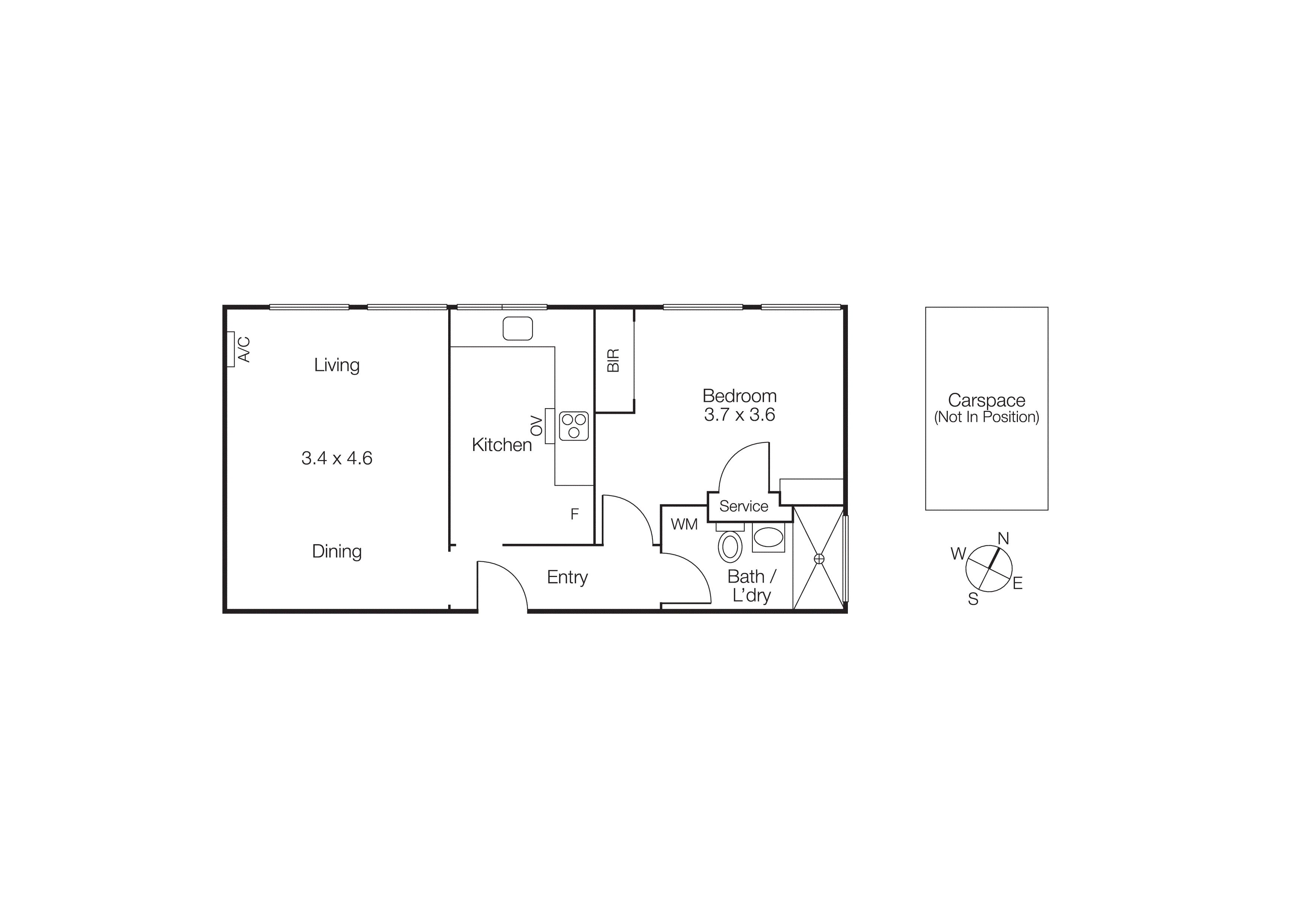 3/134 Brighton Road, Ripponlea VIC 3185 - Floorplan