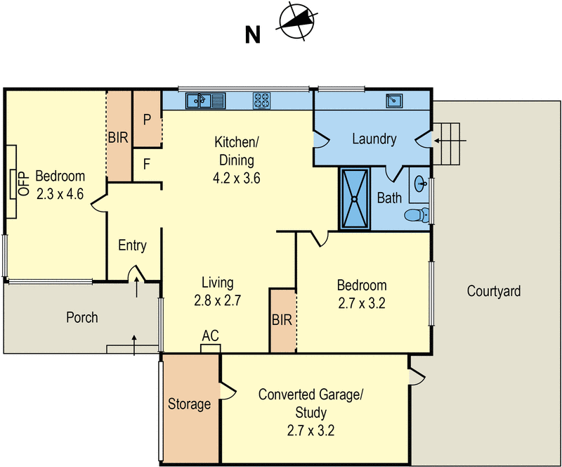 3/134 Charman Road, Mentone VIC 3194 - Floorplan