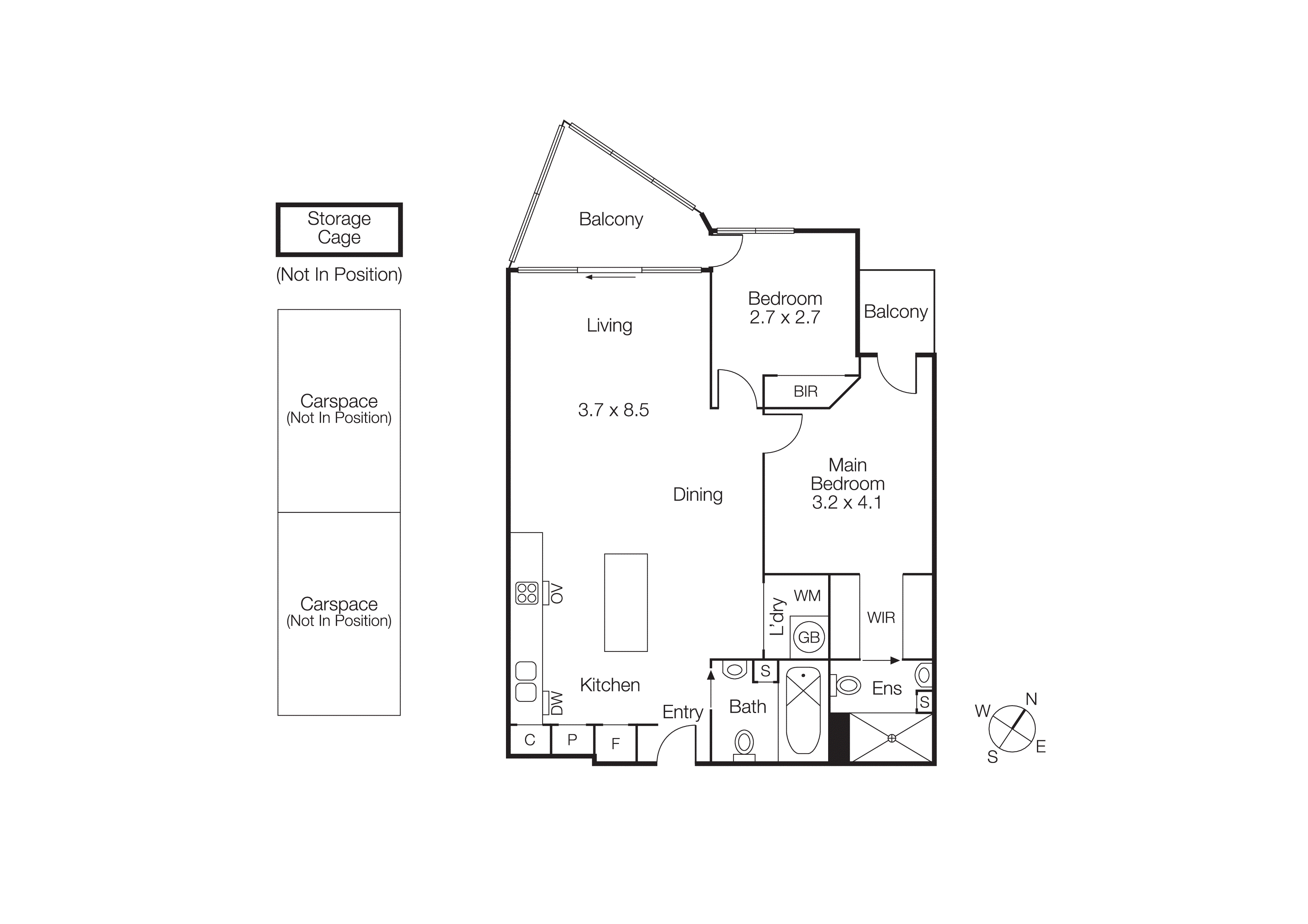 313/539 St Kilda Road, Melbourne VIC 3004 - Floorplan