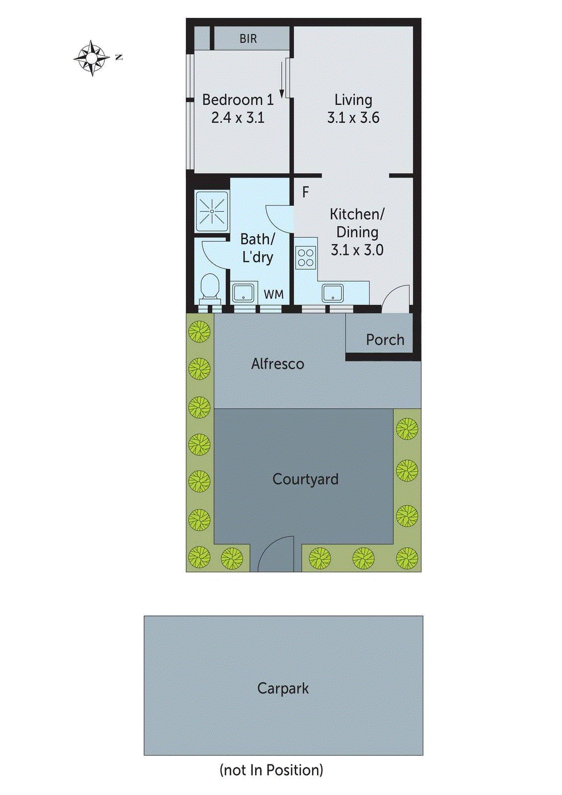 3/14 Osborne Avenue, North Geelong VIC 3215 - Floorplan