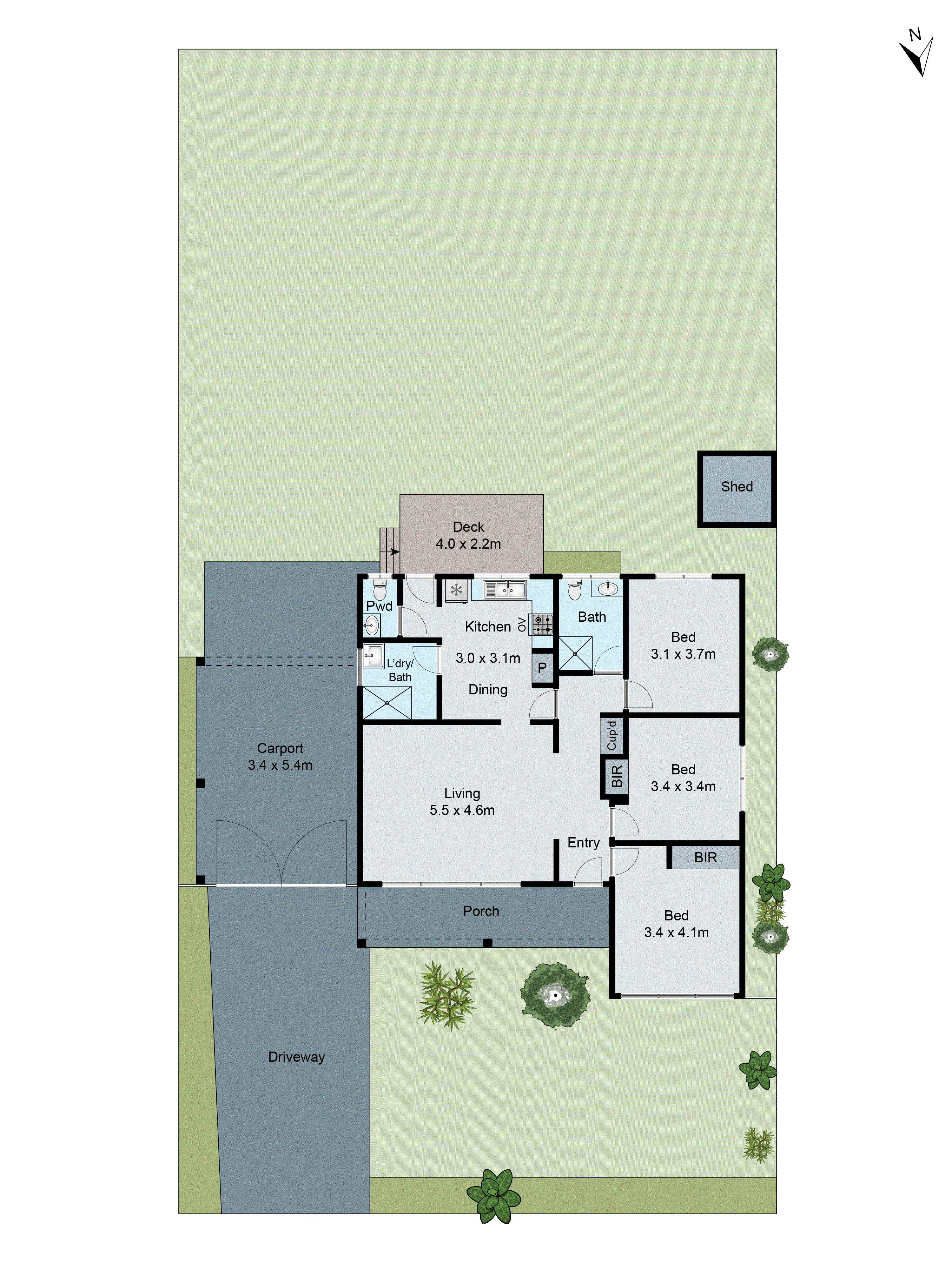 314 Police Road, Noble Park North VIC 3174 - Floorplan