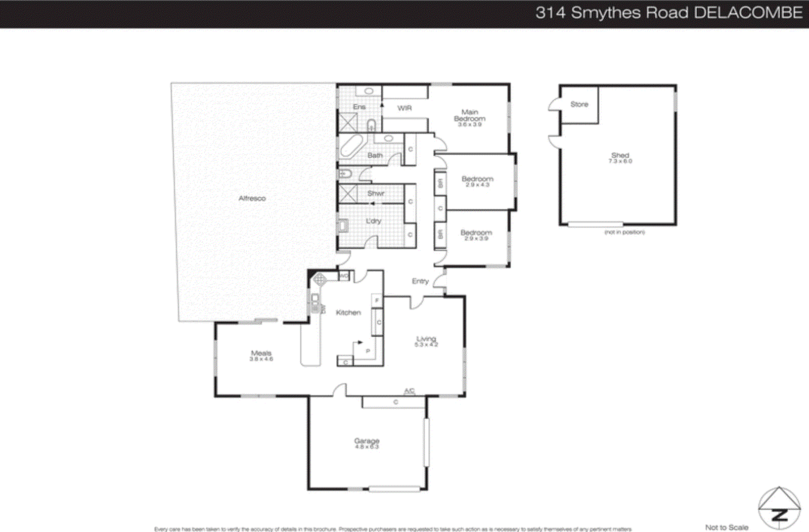314 Smythes Road, Delacombe VIC 3356 - Floorplan