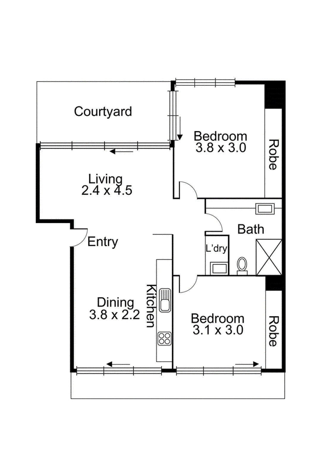 3/140 McKinnon Road, Mckinnon VIC 3204 - Floorplan