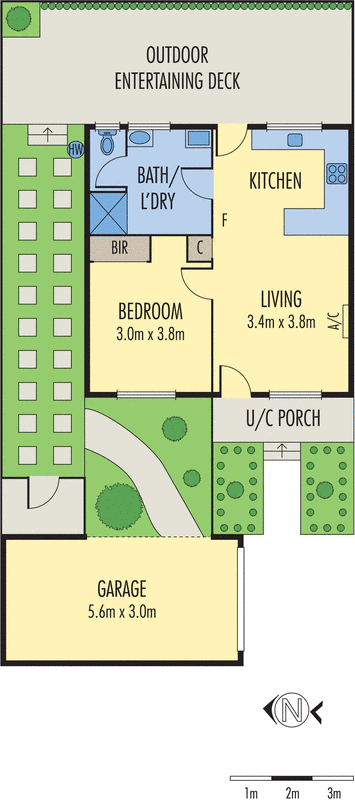 3/143 South Valley Road, Highton VIC 3216 - Floorplan